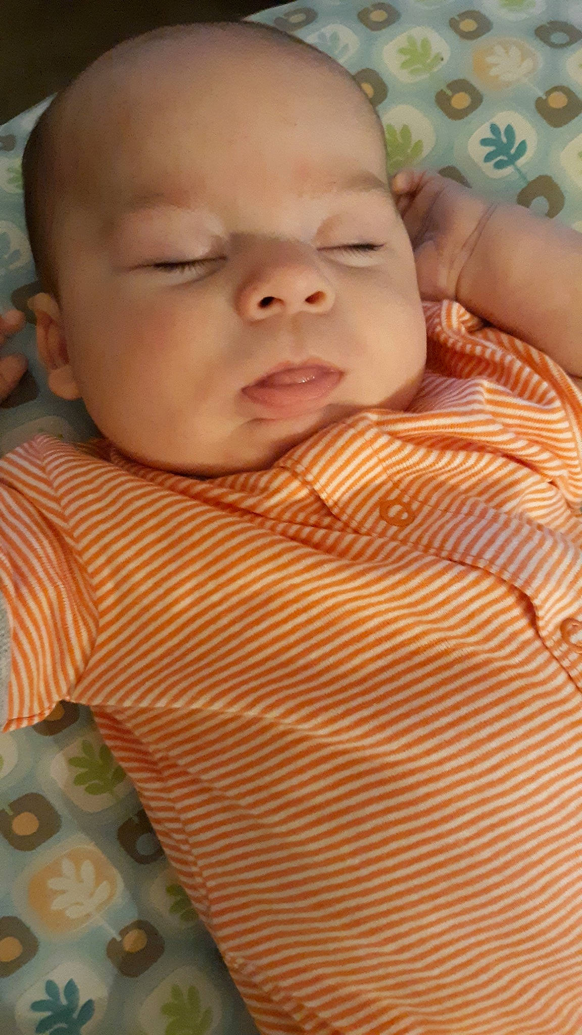 Judson joined the competition — help win amazing prizes! baby, cheek, child, face, head, lip, mouth, nose, person, skin, sleep, toddler