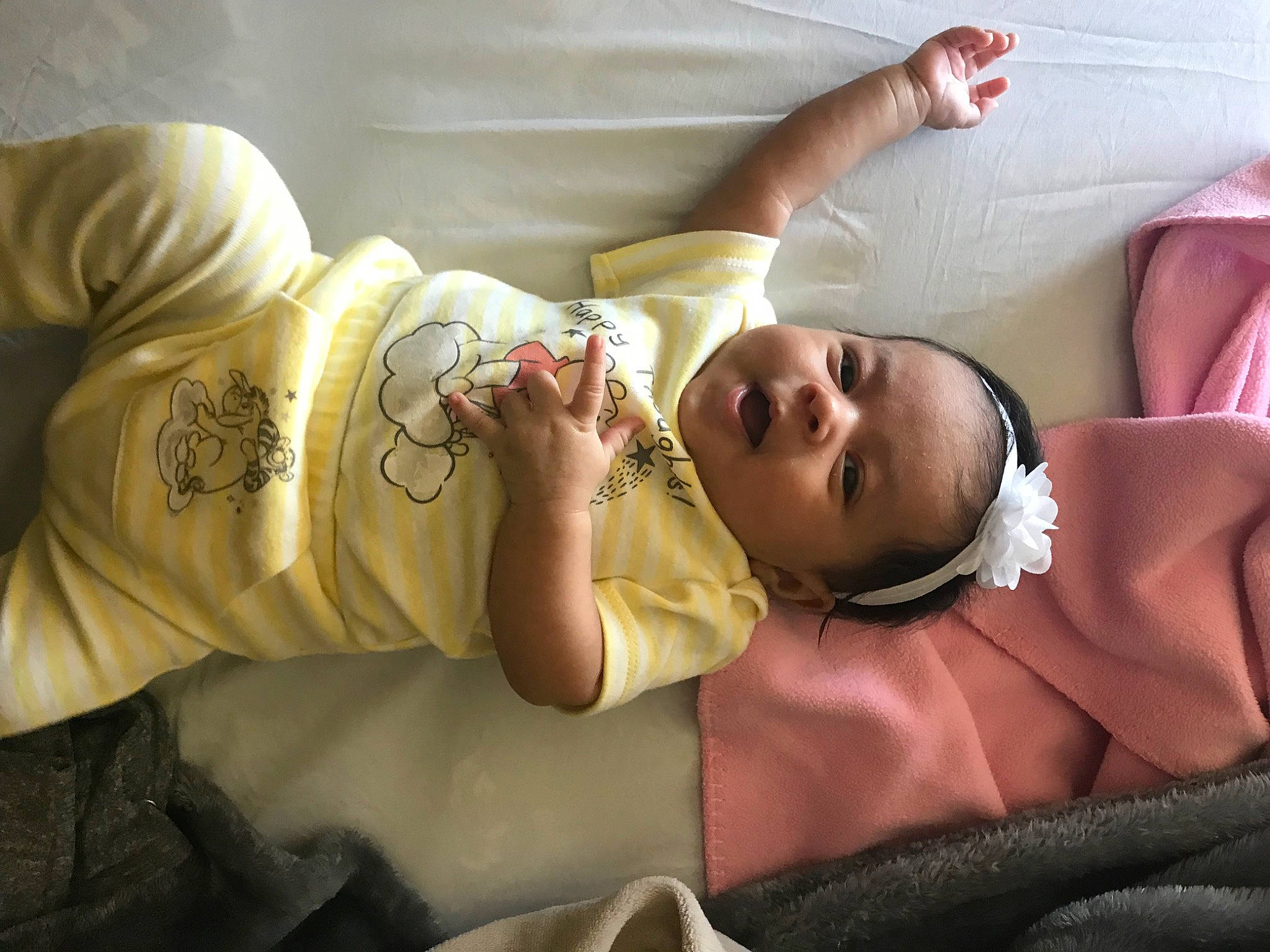 Alani joined the competition — help win amazing prizes! abdomen, arm, baby, chest, child, comfort, elbow, eyelash, finger, hand, happy, human_body, human_leg, joint, linens, mammal, mouth, person, shoulder, skin