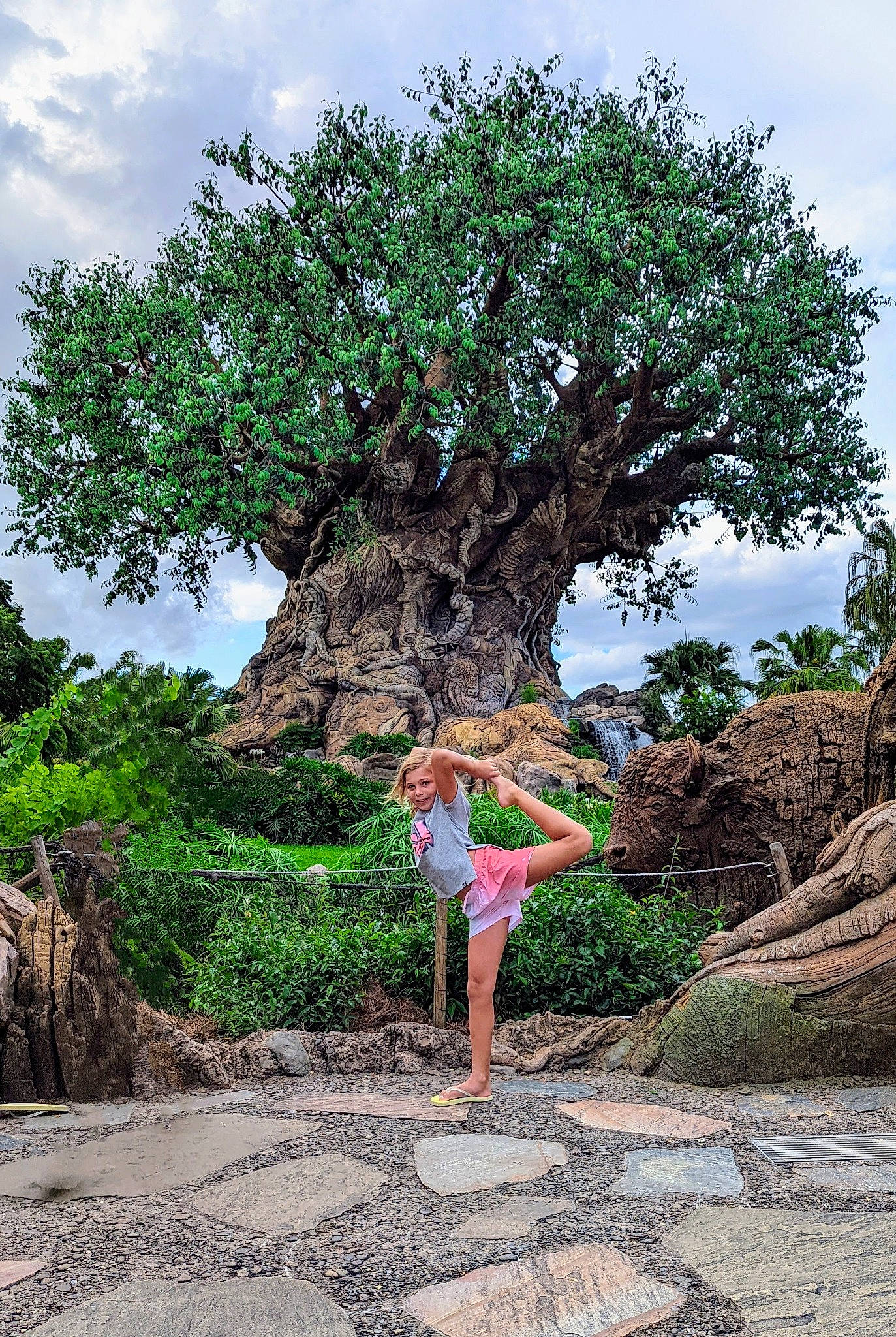 Braelynn joined the competition — help win amazing prizes! botany, branch, cloud, flowerpot, garden, grass, human_leg, joy, landscape, leisure, nature, people_in_nature, person, plant, rock, shrub, sky, tree, trunk, vegetation