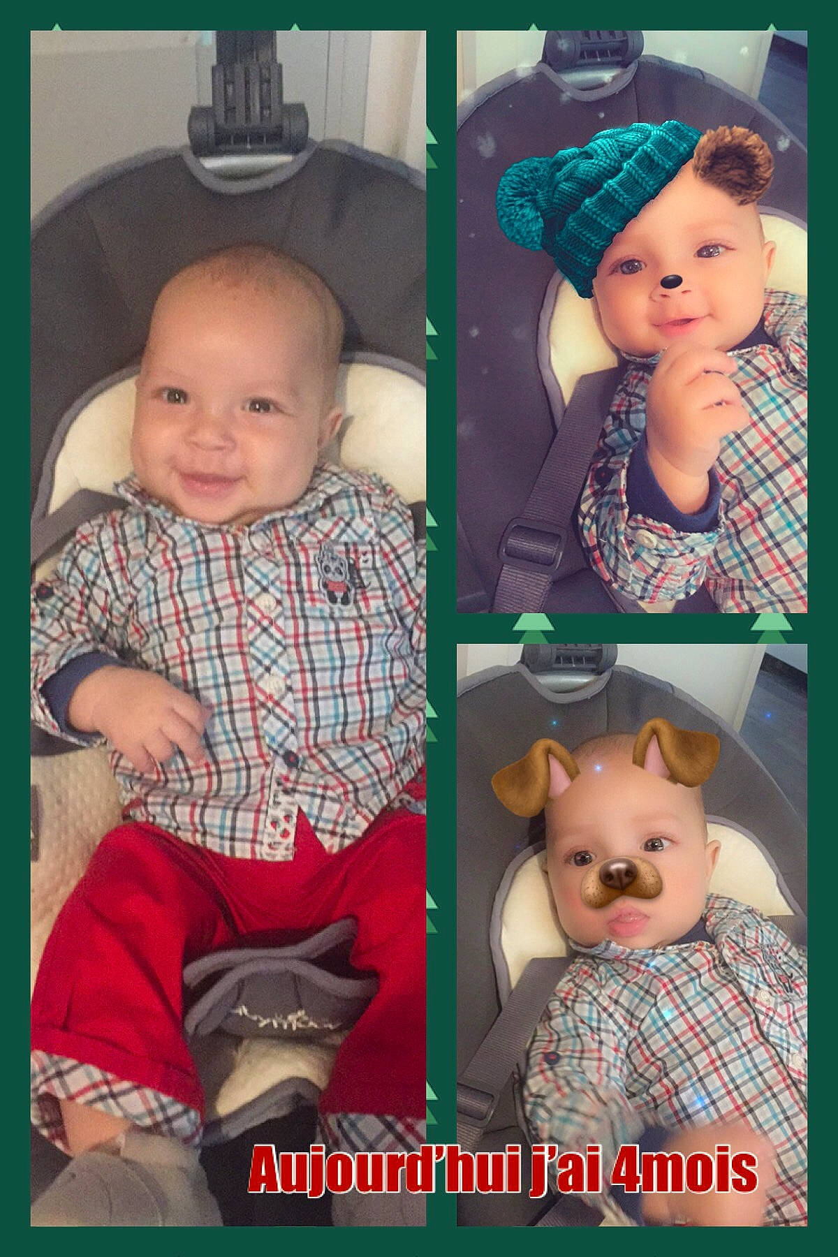 Hugo participe au concours pour gagner de l'argent avec cette photo : art, baby, cheek, child, collage, ear, facial_expression, forehead, head, pattern, people, person, photo_caption, photography, photomontage, smile, toddler