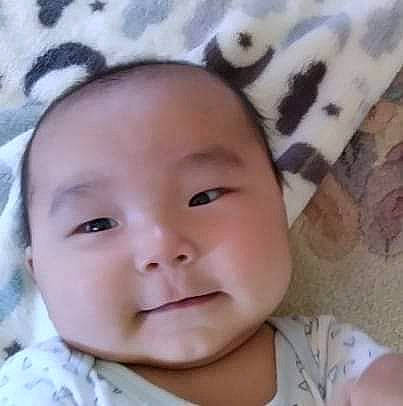 Michael joined the competition — help win amazing prizes! baby, baby_toddler_clothing, cheek, chin, eye, eyebrow, eyelash, face, happy, head, iris, lip, mouth, nose, person, photograph, skin, smile, textile, toddler