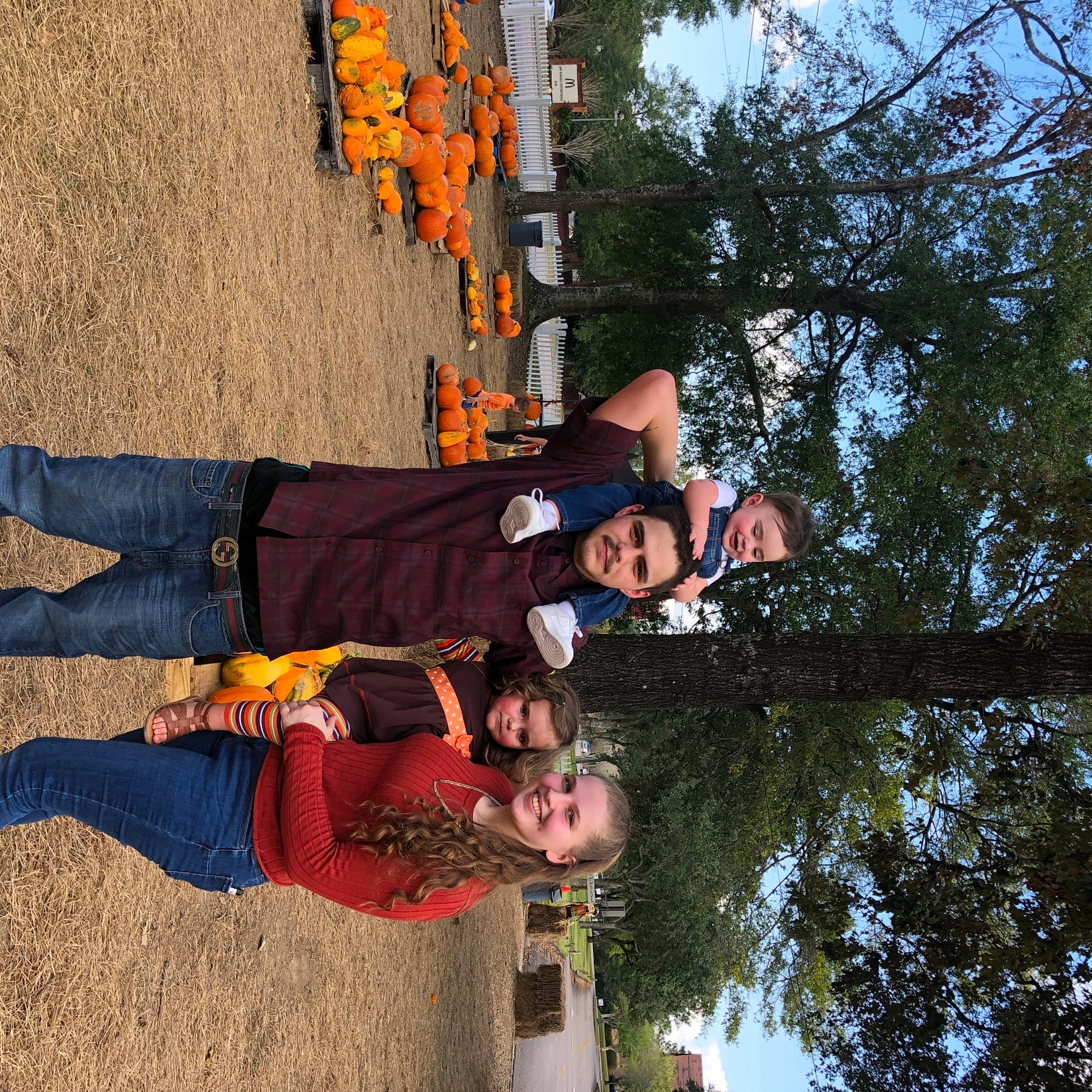 Lydia Starr is registered to the contest to win money with this photo: clothing, fun, happy, joy, leisure, people_in_nature, person, plant, recreation, sky, smile, toddler, travel, tree, walking_shoe, woody_plant, world