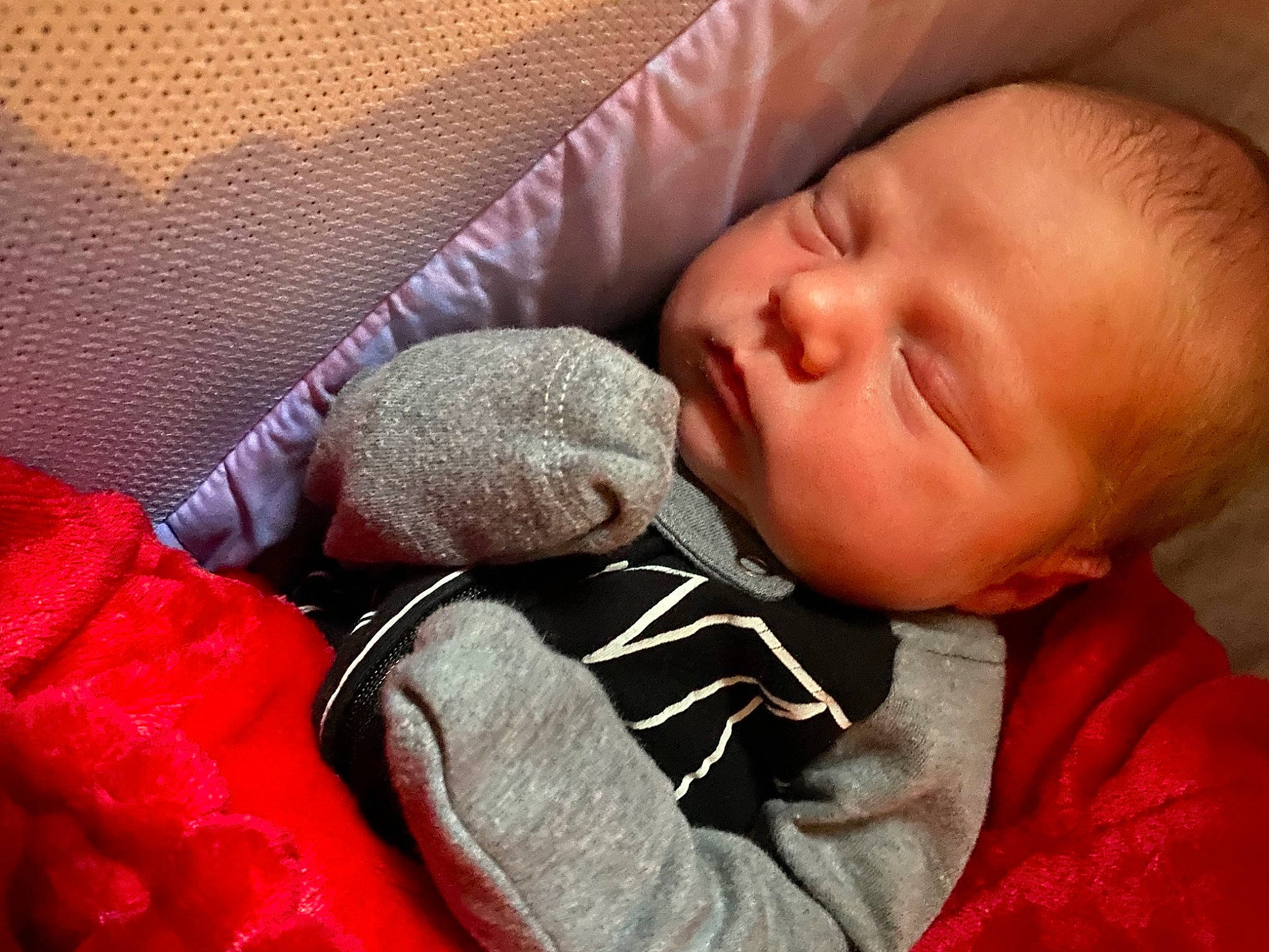 Alonzo Marcellus joined the competition — help win amazing prizes! baby, baby_sleeping, baby_toddler_clothing, bedtime, cheek, chin, close_up, comfort, finger, iris, linens, lip, mammal, mouth, nose, person, room, skin, textile, toddler