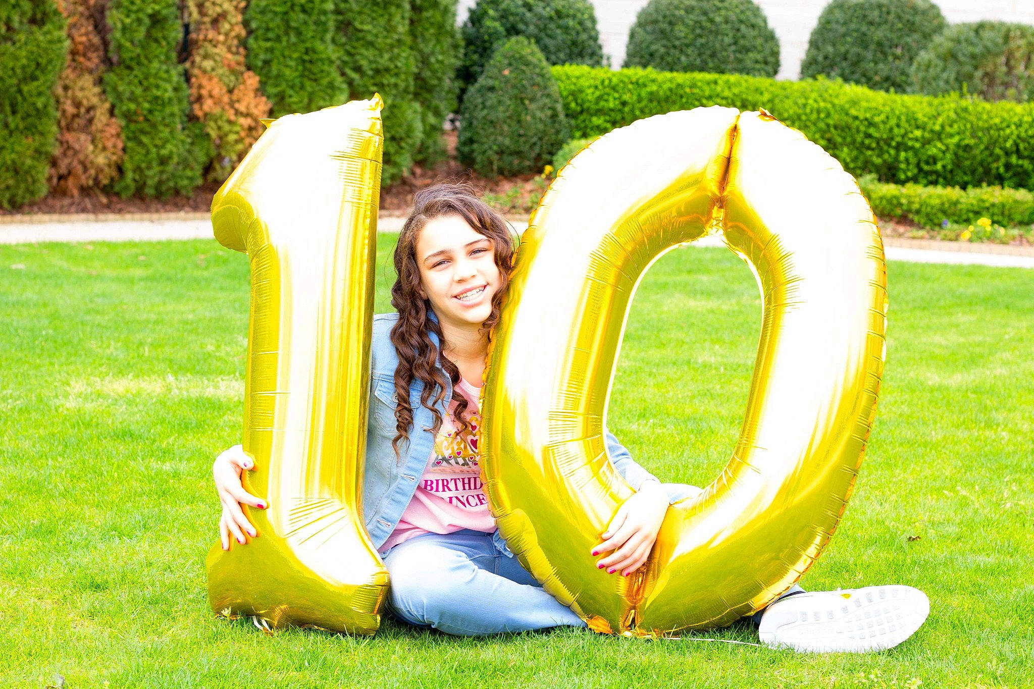 Amya joined the competition — help win amazing prizes! fun, games, grass, inflatable, joy, leisure, person, plant, recreation