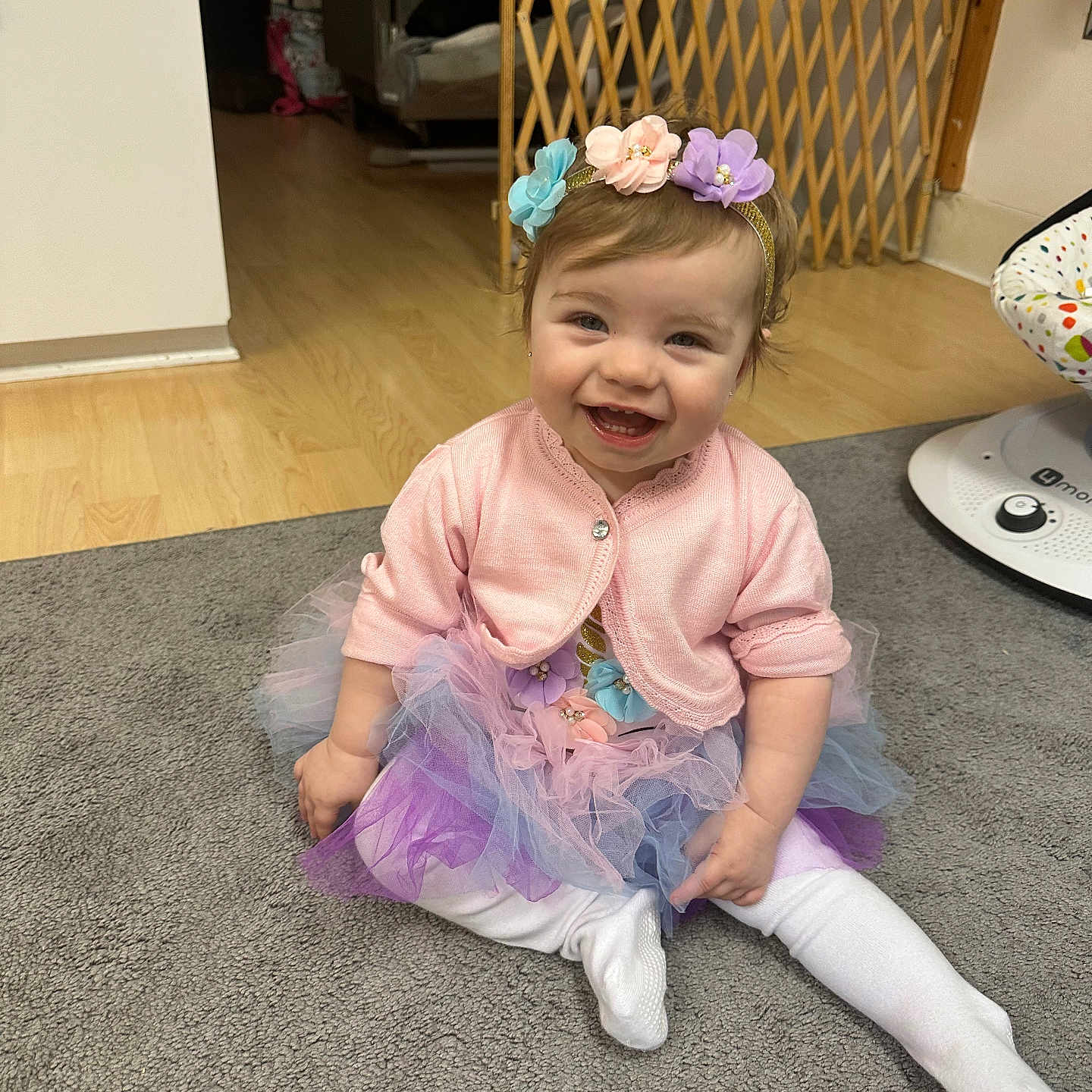 Serena joined the competition — help win amazing prizes! accessories, child, clothing, costume, dress, face, female, girl, hardwood, head, hosiery, jewelry, necklace, pants, person, photography, portrait, purple, sitting, wood