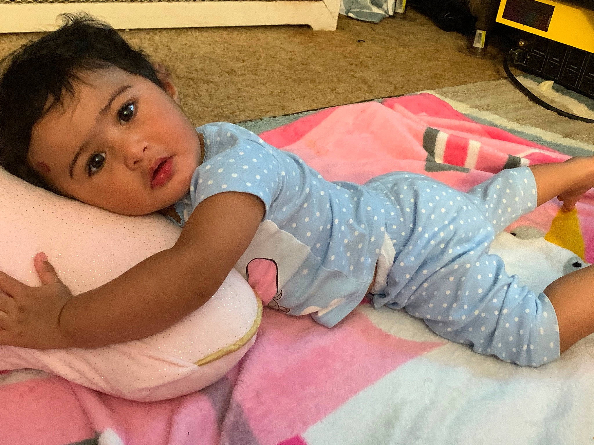 Harmony is registered to the contest to win money with this photo: arm, baby, child, leg, person, toddler