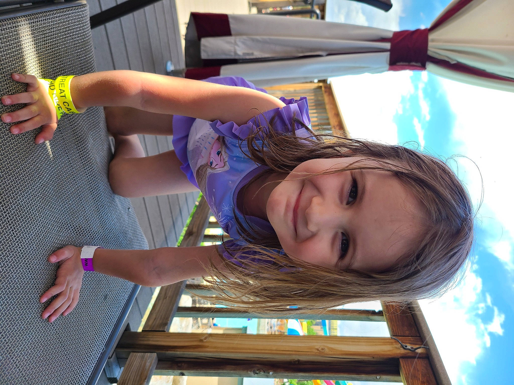 Roxanne joined the competition — help win amazing prizes! beauty, child, city, elbow, electric_blue, fun, happy, human_leg, joy, leisure, person, photograph, recreation, sky, smile, snapshot, summer, thigh, travel, vacation