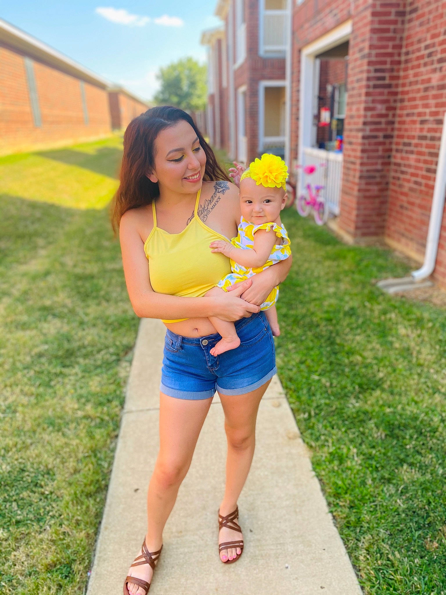 Anecia is registered to the contest to win money with this photo: beauty, child, fashion, footwear, fun, grass, happy, headwear, joy, leg, people, person, photograph, photography, shorts, shoulder, snapshot, spring, summer, toddler