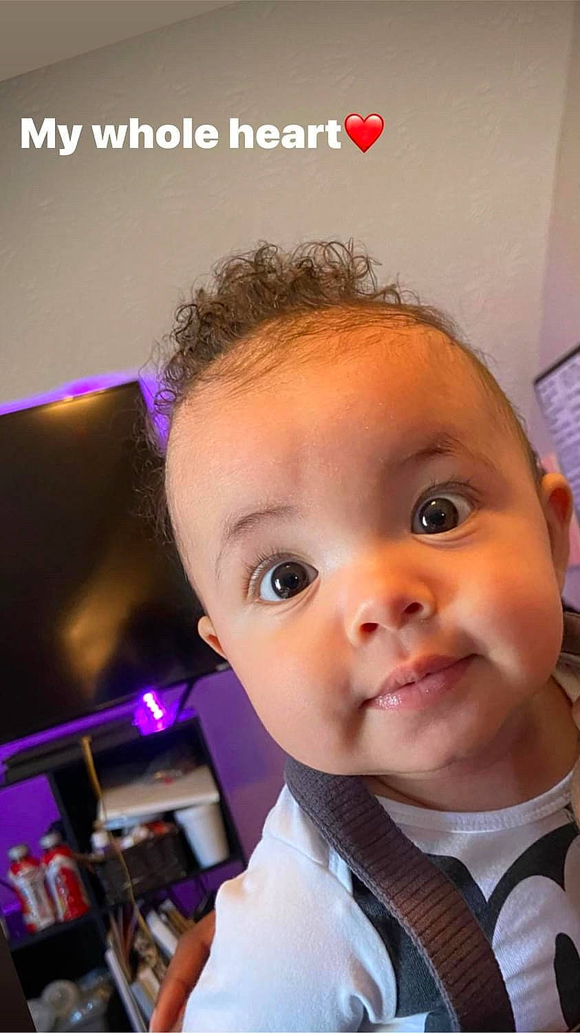 Caisen joined the competition — help win amazing prizes! baby, baby_toddler_clothing, cheek, ear, eyebrow, eyelash, forehead, fun, hairstyle, happy, iris, lip, mouth, nose, person, pink, skin, smile, suit, tie