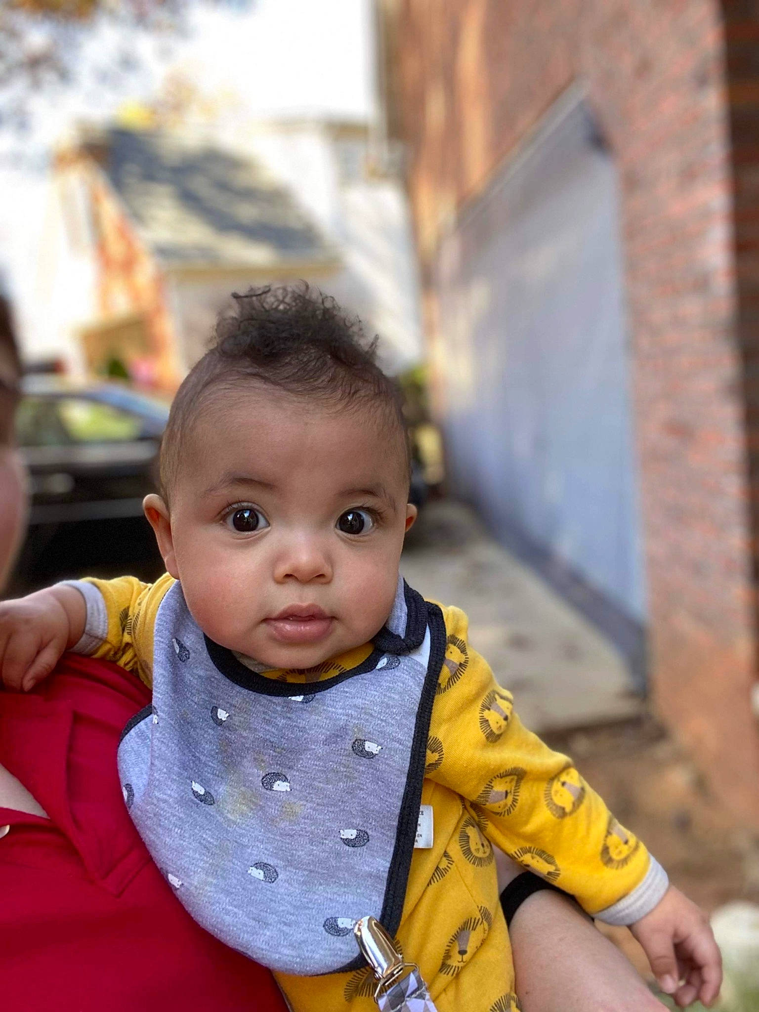 Caisen joined the competition — help win amazing prizes! baby, cheek, child, eye, face, fun, gesture, happy, iris, leisure, nose, person, road, sitting, skin, sleeve, smile, temple, toddler, tradition