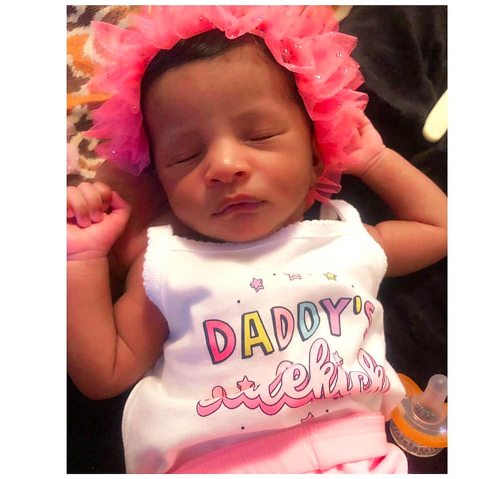 Caliese joined the competition — help win amazing prizes! baby, baby_laughing, baby_toddler_clothing, beauty, birthday, cheek, child, cool, face, happy, head, headgear, love, person, photo_caption, photography, pink, play, product, smile