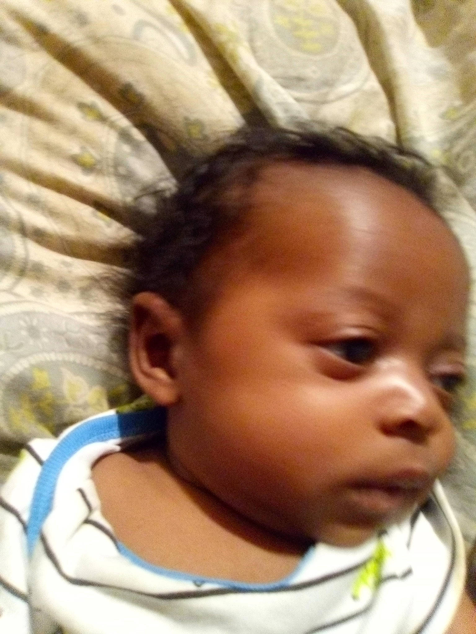 Braylyn is registered to the contest to win money with this photo: baby, cheek, child, ear, face, forehead, hair, hairstyle, head, nose, person, toddler