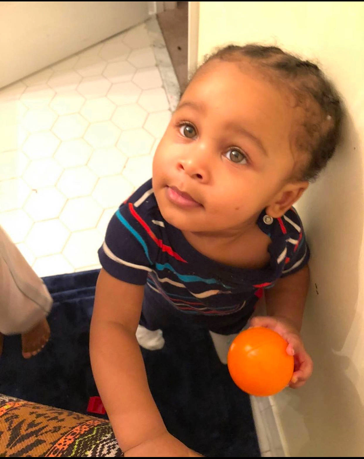 Noah joined the competition — help win amazing prizes! child, eye, orange, person, play, toddler