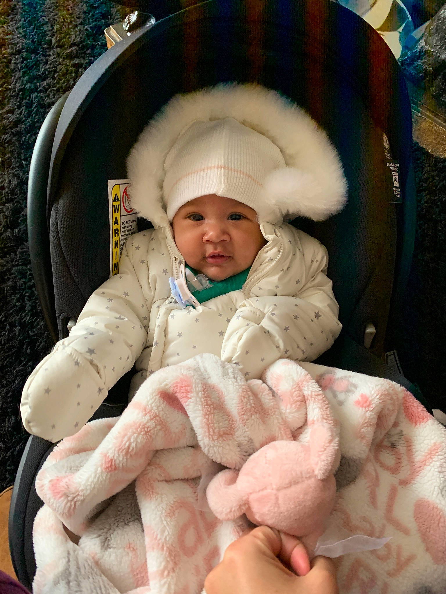 Cassie is registered to the contest to win money with this photo: baby, child, headwear, person, smile, toddler