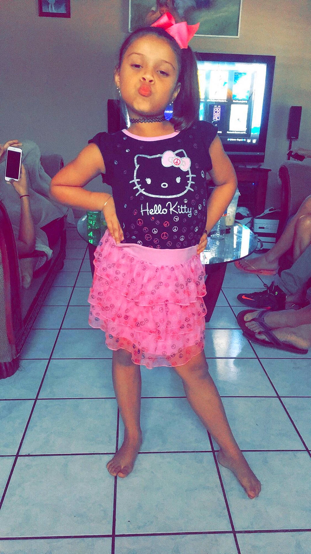 Jannys? joined the competition — help win amazing prizes! child, clothing, cool, costume, day, fashion, fashion_accessory, fun, girl, human_hair_color, joint, leg, magenta, person, pink, product, purple, shoulder, textile, thigh