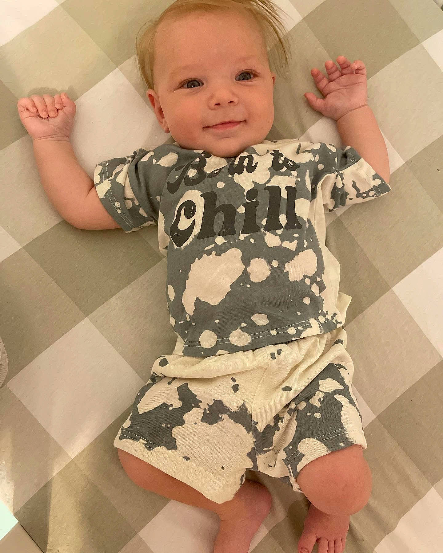 Tayten joined the competition — help win amazing prizes! baby_toddler_clothing, cheek, comfort, eye, face, gesture, hairstyle, head, joint, joy, leg, neck, one_piece_garment, person, pink, shoulder, skin, sleeve, smile, thigh