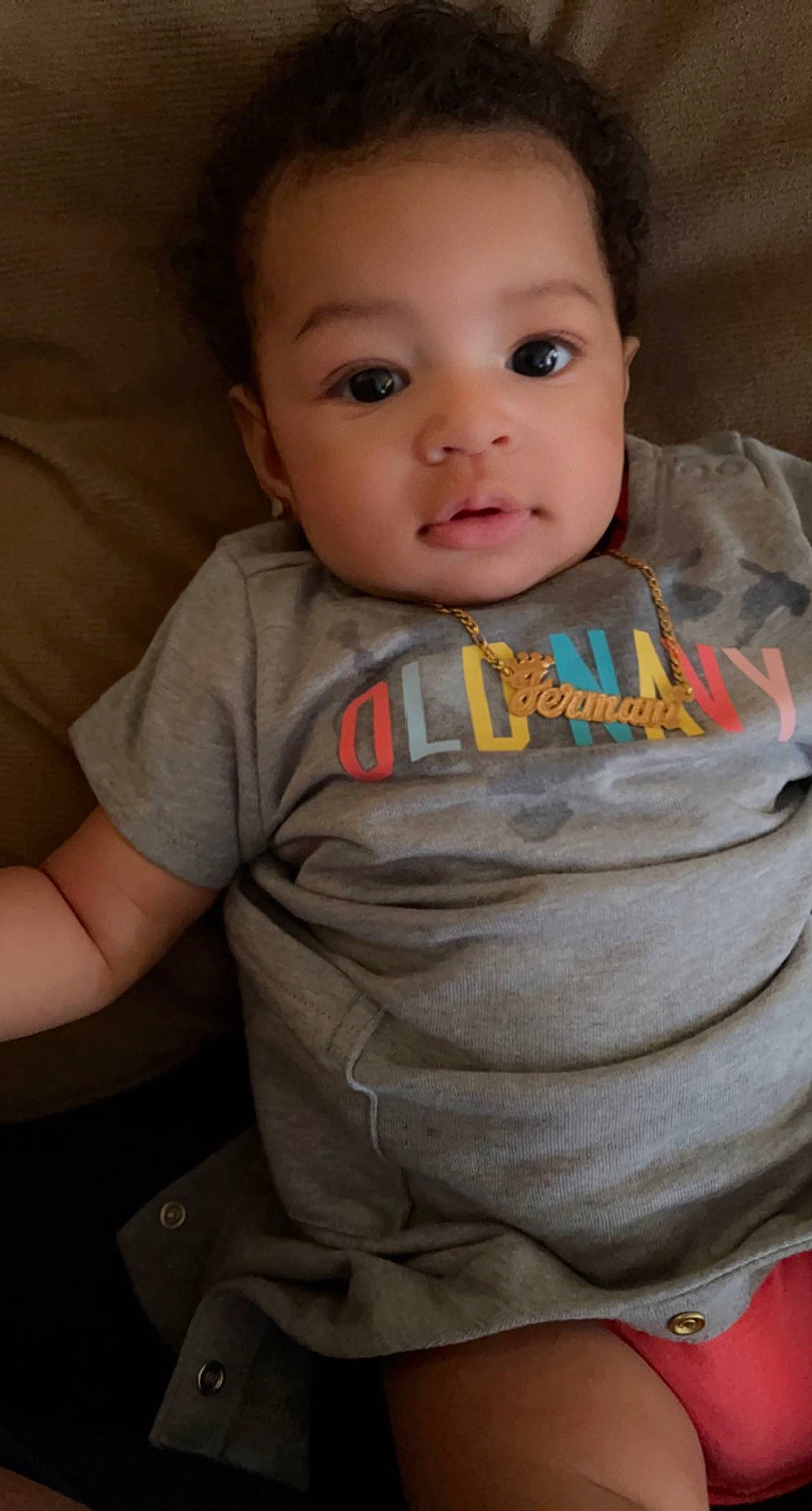 Jermani joined the competition — help win amazing prizes! arm, baby_toddler_clothing, cheek, ear, eye, eyebrow, face, forehead, hand, head, human_body, joint, leg, lip, mouth, neck, nose, person, shoulder, skin