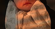 Loki joined the competition — help win amazing prizes! newborn, baby, sleeping, swaddle, elephant_pattern, cozy, soft_light, shadow, infant, cute, face, portrait, peaceful, child, wrapped, bedtime, indoors, sleep, rest, warm