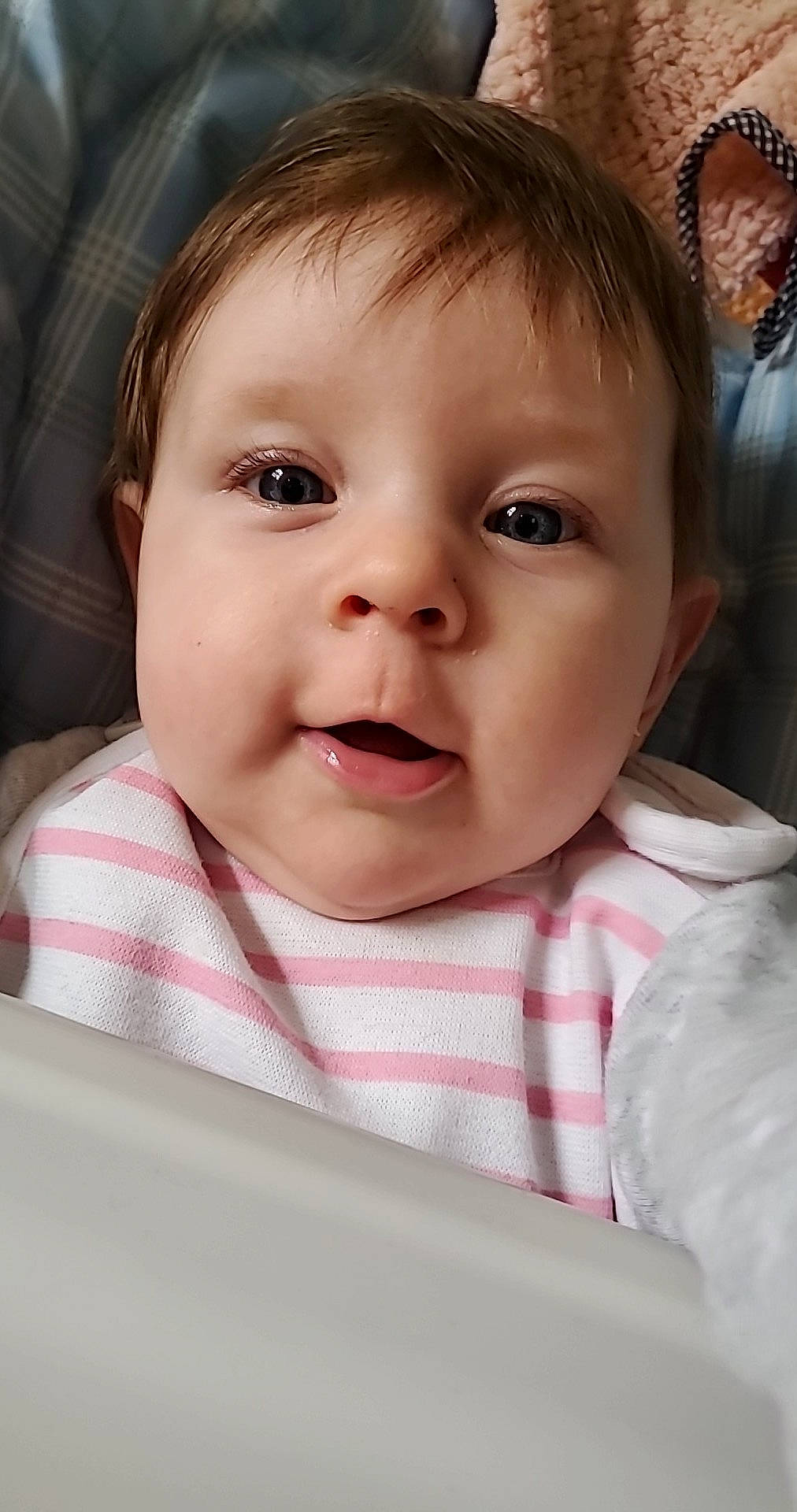 Atlantis is registered to the contest to win money with this photo: baby, baby_safety, baby_toddler_clothing, cheek, child, comfort, eyebrow, eyelash, fun, happy, iris, lip, mechanical_fan, mouth, nose, person, portrait_photography, product, skin, sleeve