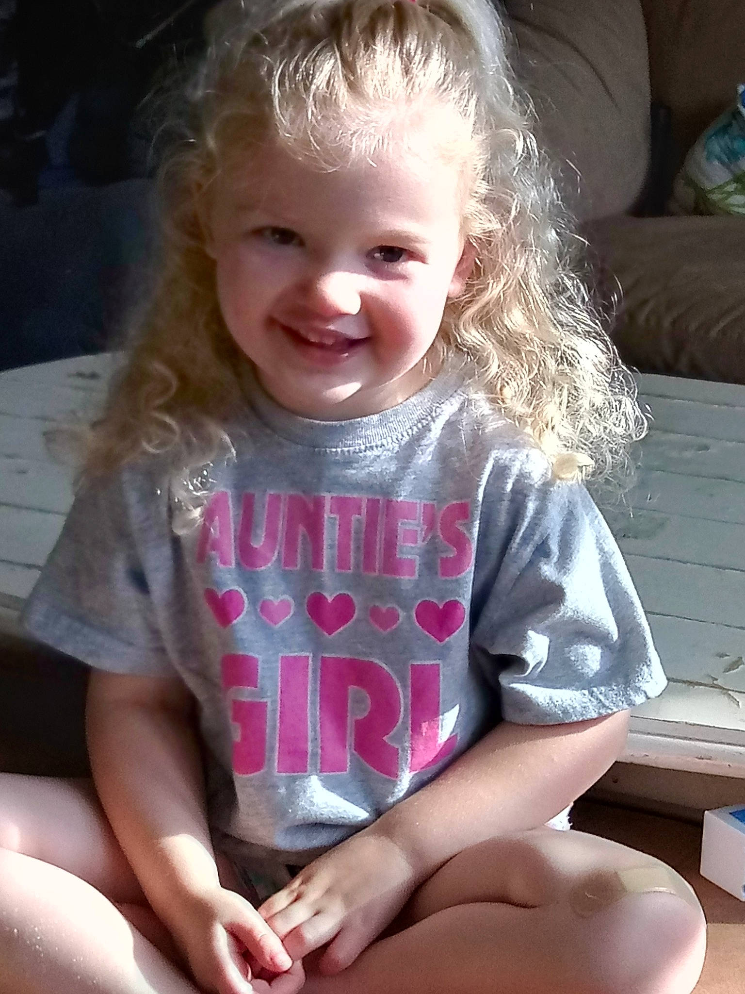 Mattie joined the competition — help win amazing prizes! baby, blond, cheek, child, joy, person, play, sitting, skin, smile, toddler