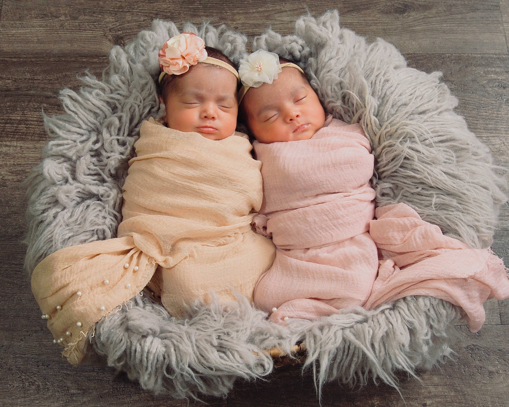 Camila And Celina joined the competition — help win amazing prizes! art, baby, baby_sleeping, baby_toddler_clothing, cap, clothing, comfort, eye, fur_clothing, grass, headgear, headwear, human_body, leg, person, pink, sleeve, textile, toddler, white