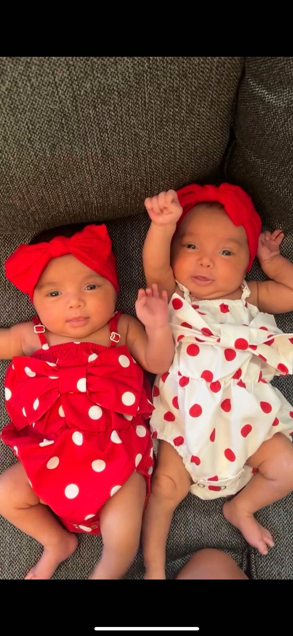 Camila And Celina joined the competition — help win amazing prizes! baby, baby_toddler_clothing, cheek, clothing, comfort, eye, face, facial_expression, finger, fun, happy, headgear, headwear, human, lip, organ, person, pink, product, skin