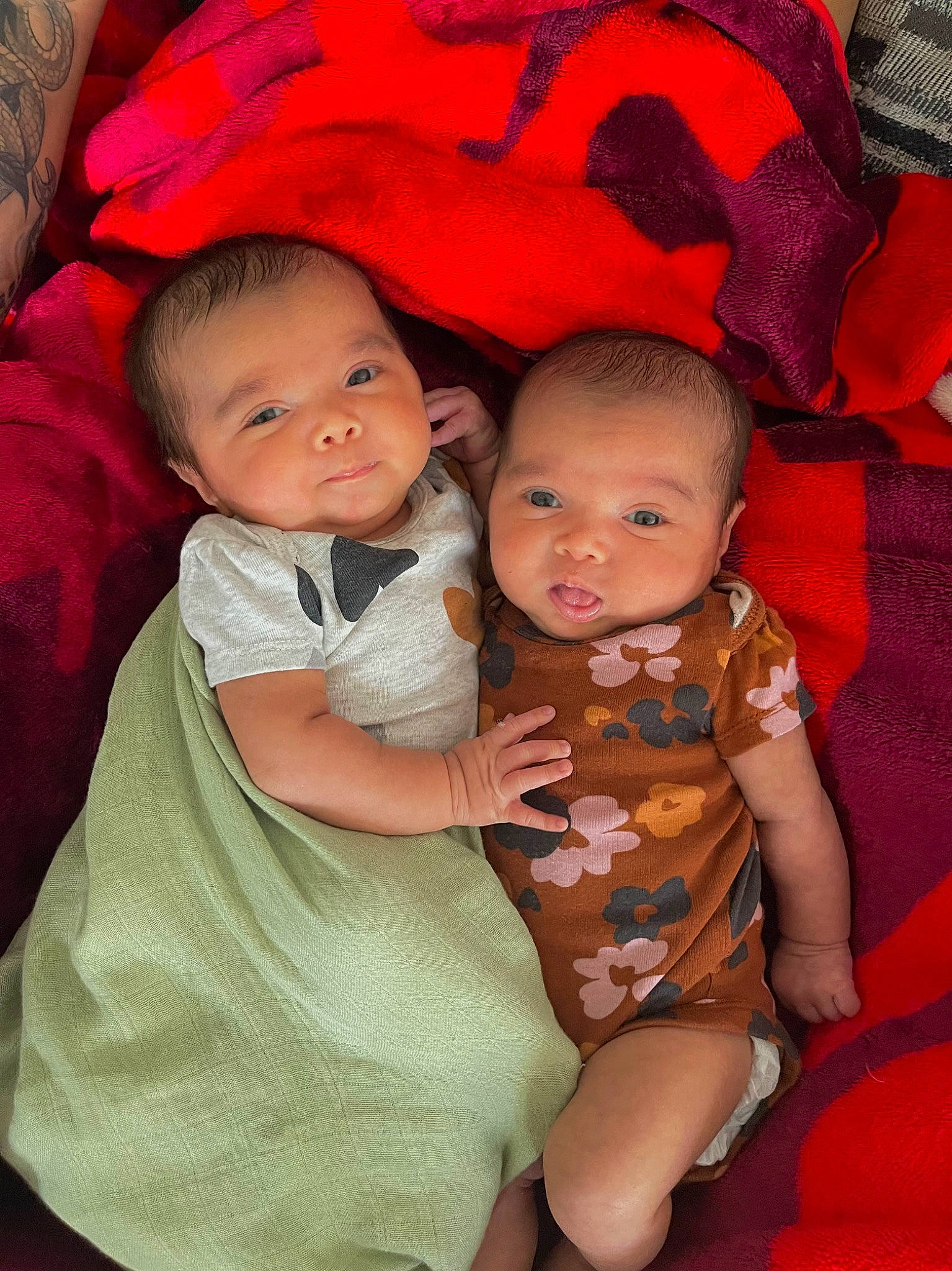 Camila And Celina joined the competition — help win amazing prizes! baby, baby_toddler_clothing, cheek, comfort, eye, facial_expression, happy, head, human_body, iris, lap, leg, mammal, mouth, organ, person, pink, product, skin, standing