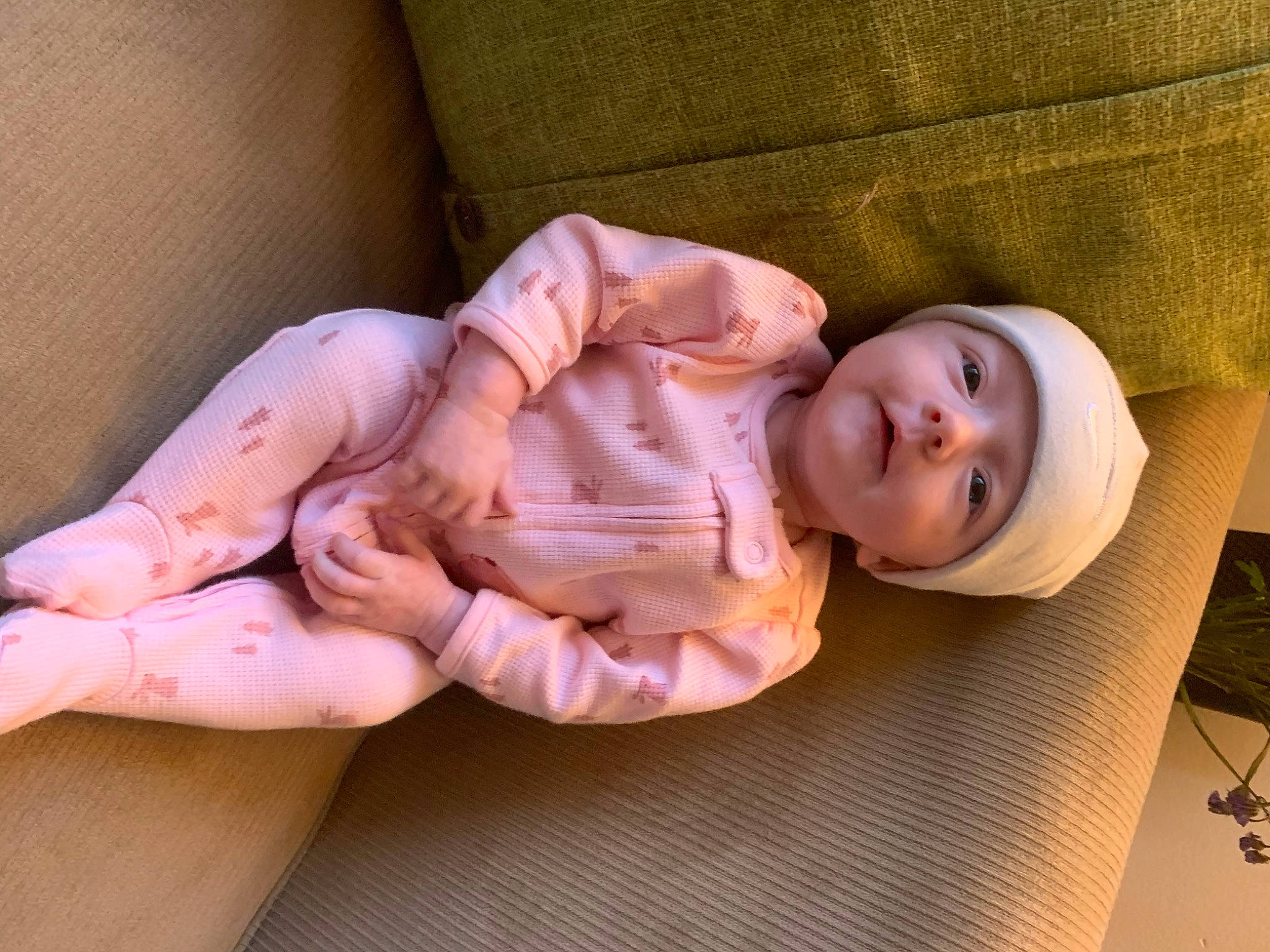 Bailey is registered to the contest to win money with this photo: abdomen, baby, baby_toddler_clothing, cheek, chest, child, comfort, eye, finger, headgear, headwear, human_body, knee, nap, person, room, sitting, skin, sleep, toddler
