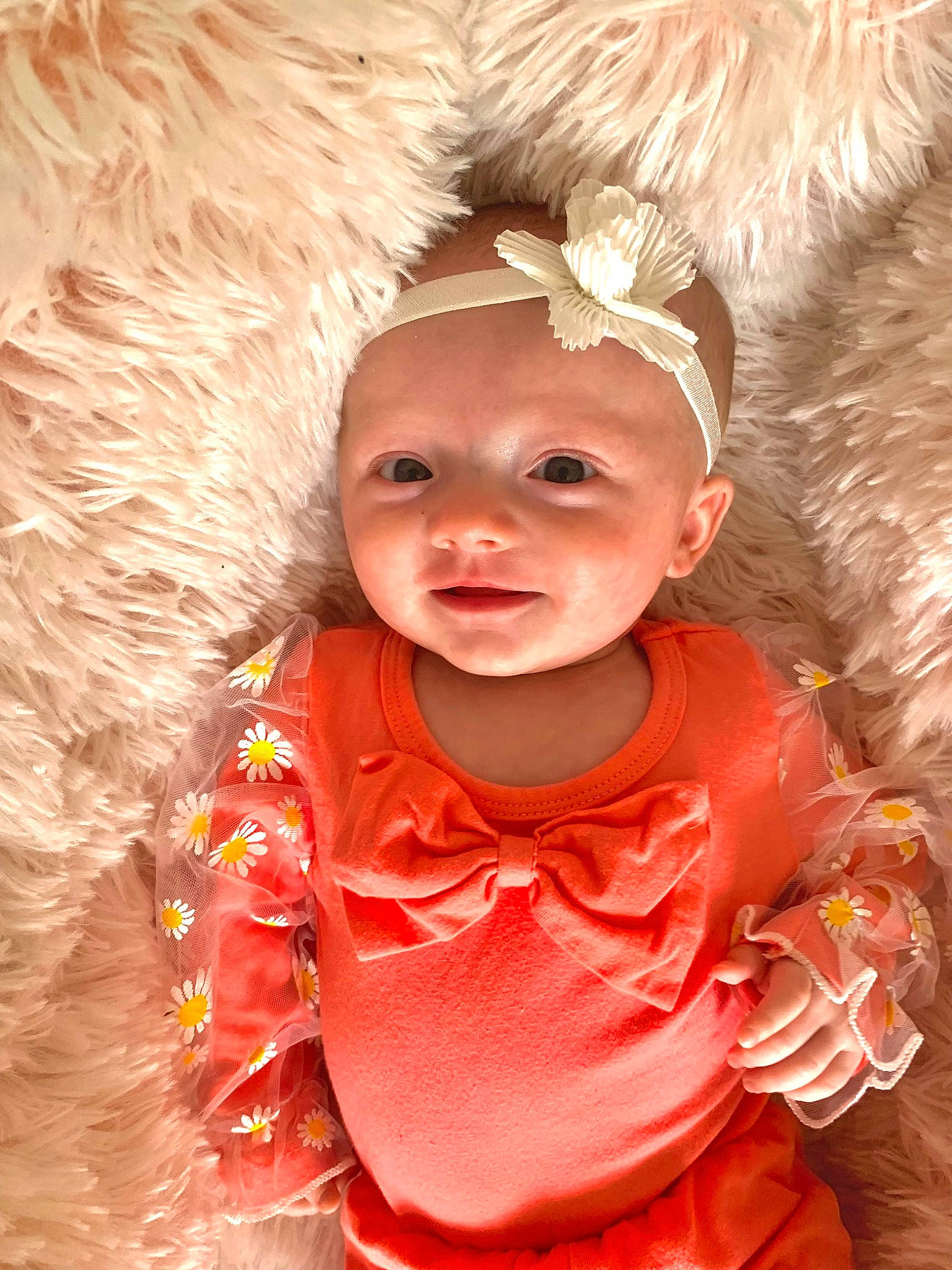 Bailey is registered to the contest to win money with this photo: baby_toddler_clothing, child, costume, costume_hat, event, eye, facial_expression, fun, fur_clothing, hair_accessory, happy, headgear, headpiece, headwear, jewellery, person, pink, skin, smile, textile