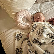 Camilla joined the competition — help win amazing prizes! baby, sleeping, blanket, mickey_mouse, pillow, bed, infant, cozy, child, soft, comfort, resting, cute, peaceful, clothing, indoors, nap, toddler, sleep, cushion