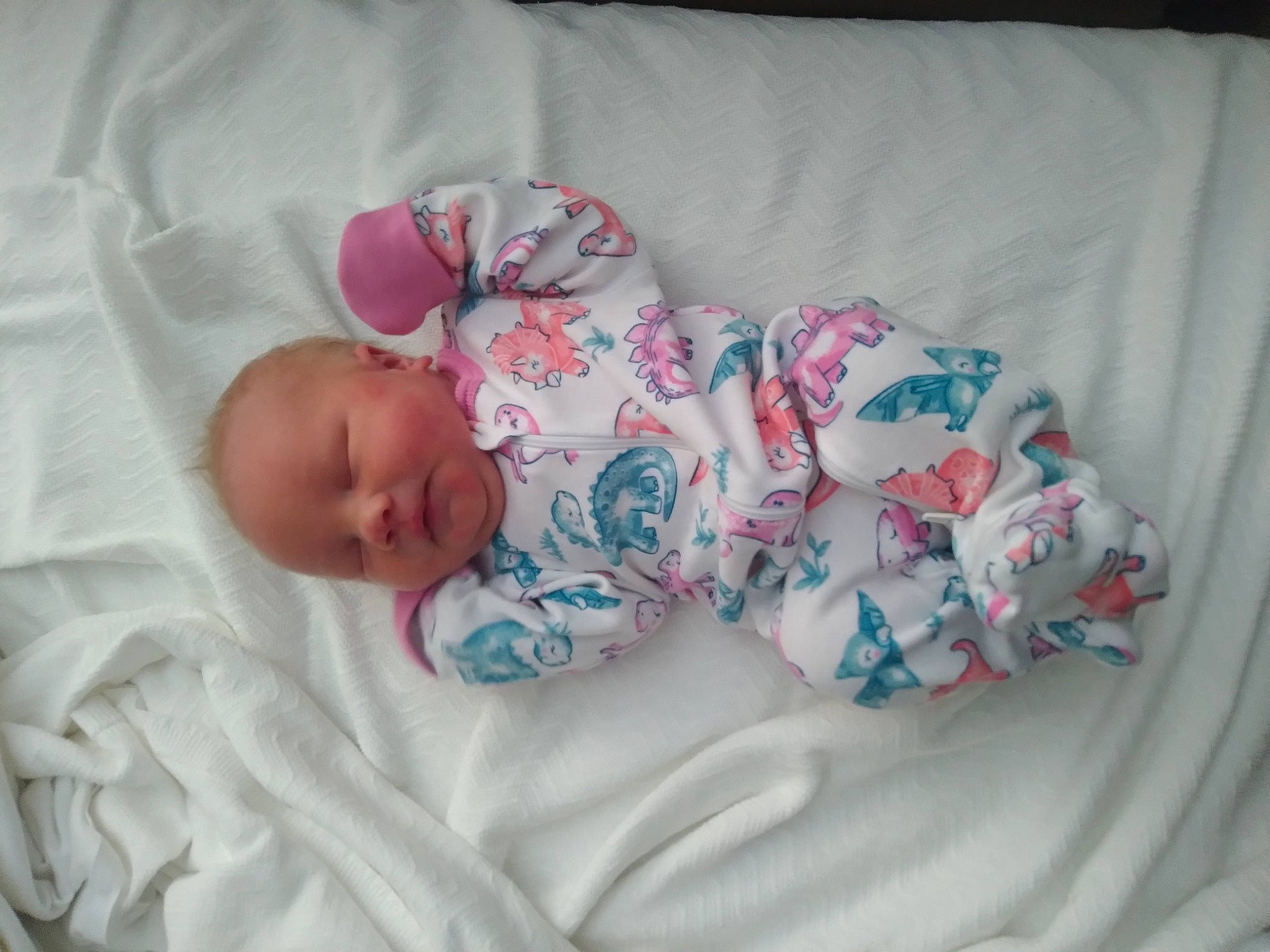 Lillie joined the competition — help win amazing prizes! baby, baby_sleeping, baby_toddler_clothing, bedtime, carmine, child, comfort, face, hat, linens, nap, pattern, person, product, skin, sleep, sleeve, textile, toddler