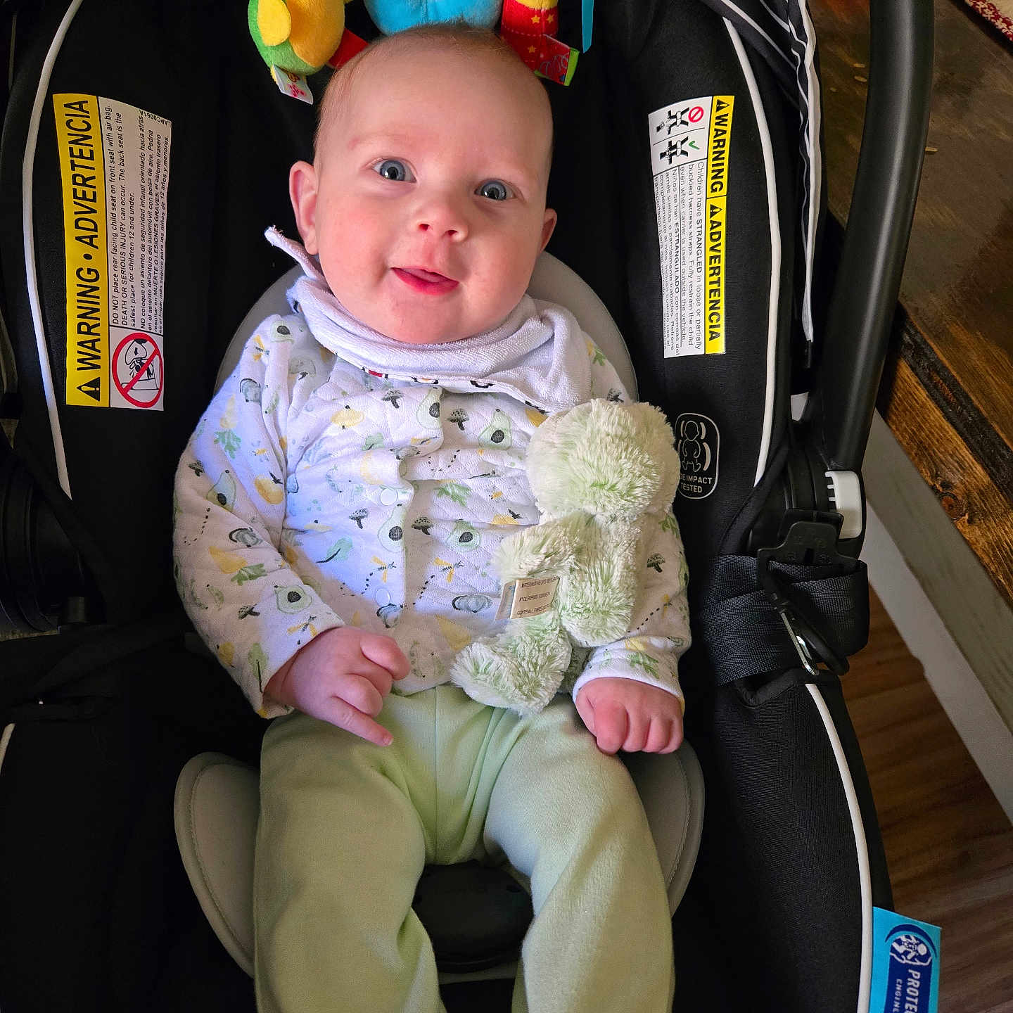 Waylon is registered to the contest to win money with this photo: baby, bed, car, clothing, crib, cushion, face, furniture, hat, head, homedecor, infantbed, newborn, person, photography, portrait, stroller, toy, transportation, vehicle