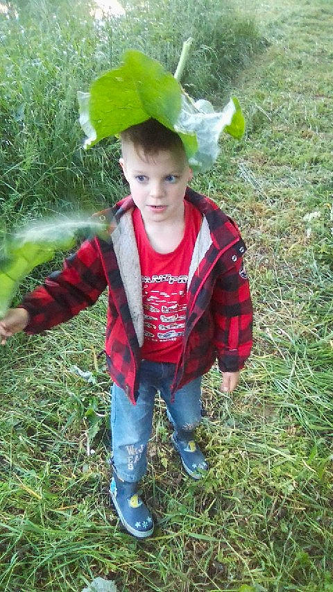 Kélio participe au concours pour gagner de l'argent avec cette photo : child, costume, grass, leaf, outerwear, person, plant, play, smile, toddler