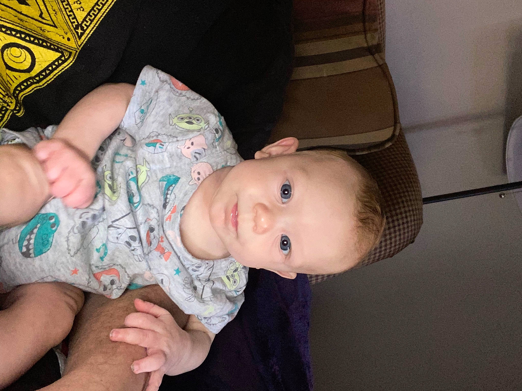 Richard joined the competition — help win amazing prizes! baby, baby_toddler_clothing, cheek, child, eye, face, finger, foot, gesture, happy, mouth, nail, nose, pattern, person, skin, sleeve, smile, thumb, toddler