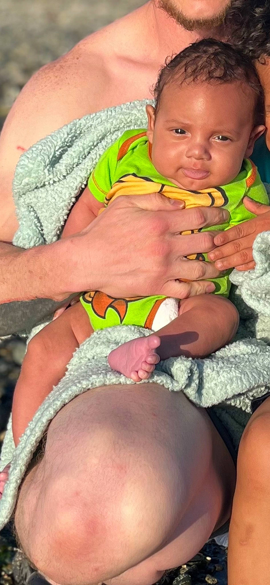 Khalil joined the competition — help win amazing prizes! abdomen, baby, baby_toddler_clothing, cheek, finger, fun, green, happy, human_leg, muscle, nail, organ, person, skin, summer, thigh, thumb, toddler, trunk, wrist