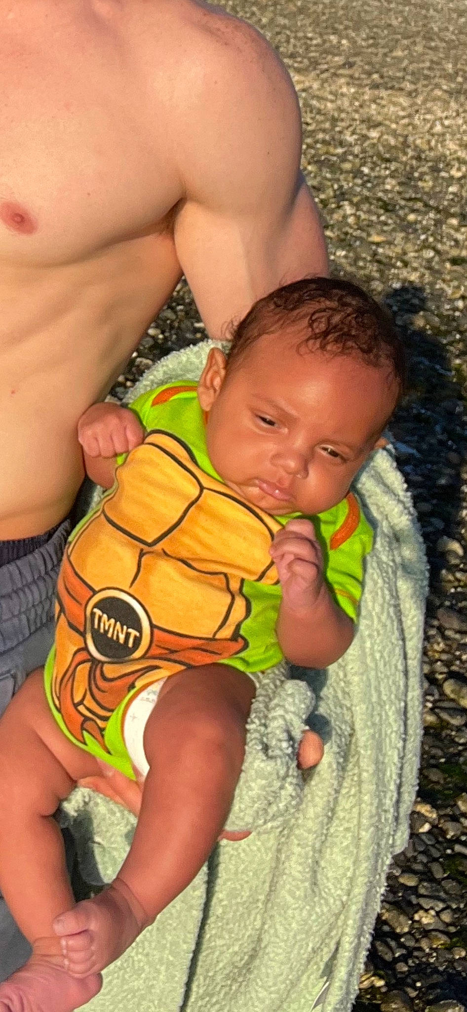 Khalil joined the competition — help win amazing prizes! arm, baby, chest, finger, gesture, green, hand, happy, joint, leg, mouth, muscle, neck, orange, organ, person, skin, stomach, thigh, trunk