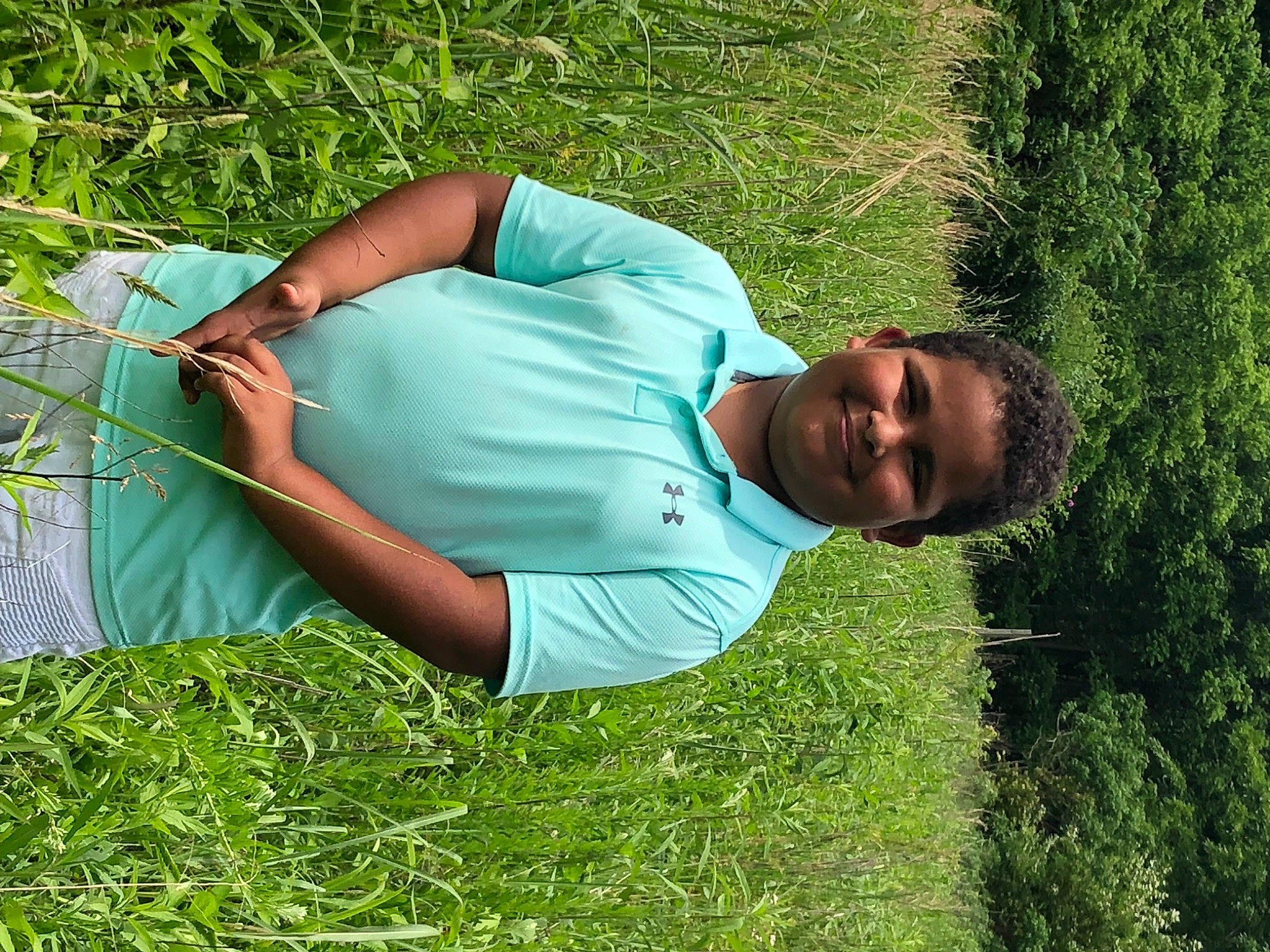 Eric joined the competition — help win amazing prizes! grass, grass_family, green, joy, lawn, people_in_nature, person, plant, tree