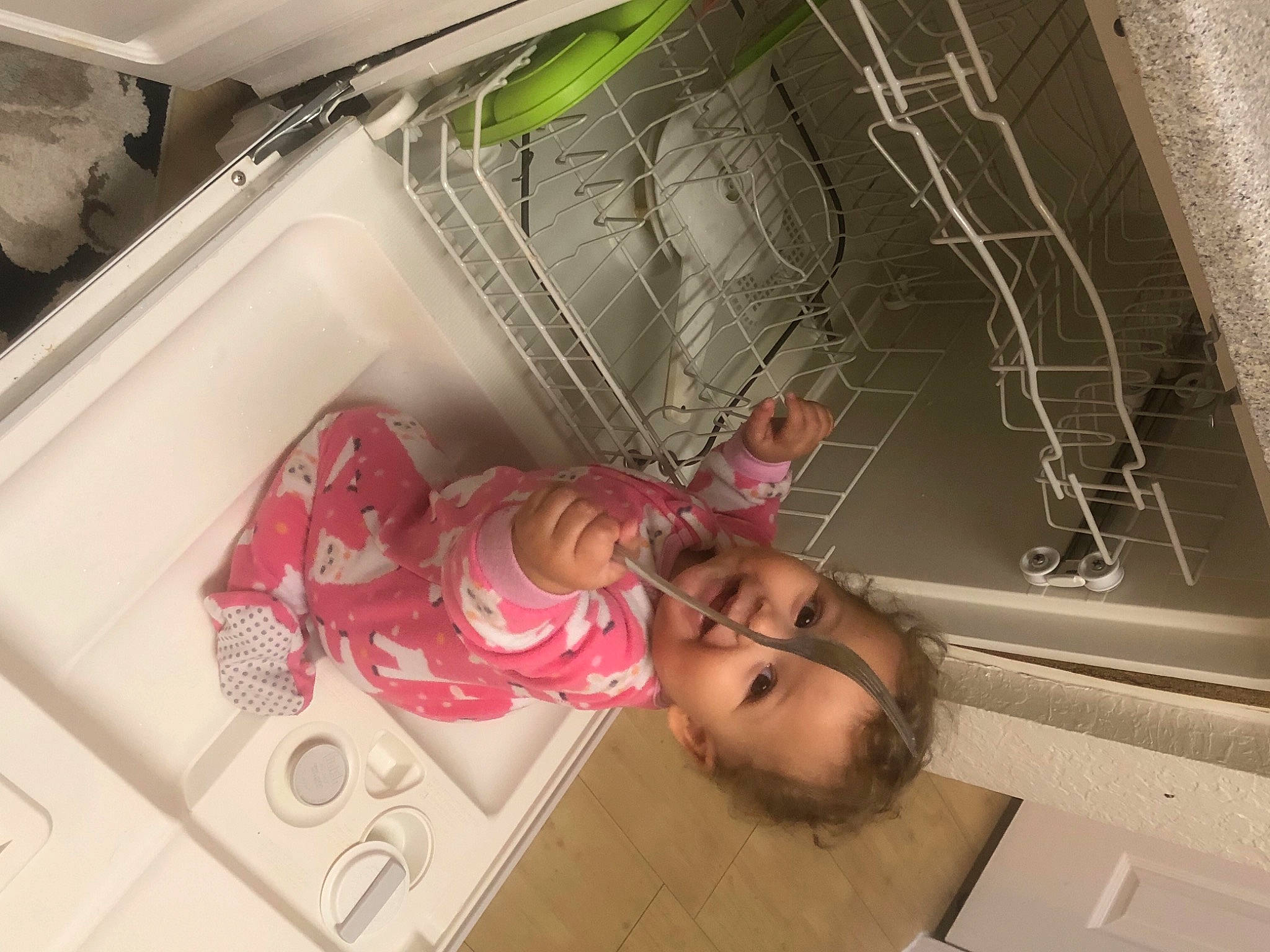 Brionna joined the competition — help win amazing prizes! baby, baby_products, ceiling, child, comfort, flooring, fun, laundry_room, major_appliance, mouth, nap, person, room, sleep, toddler, washing_machine