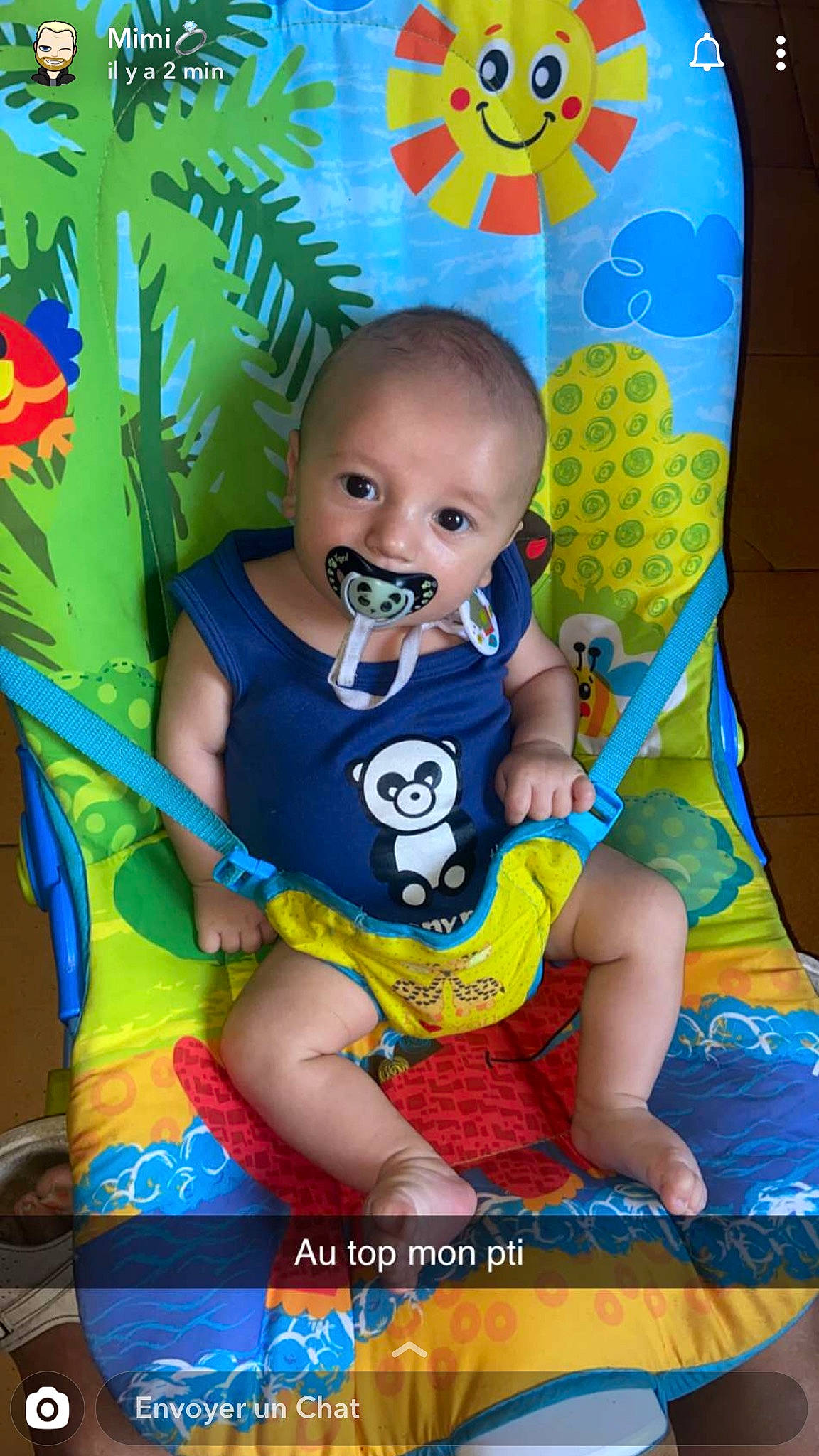 Tyago a rejoint le concours — aidez-le/la à gagner de superbes lots ! baby, baby_products, child, fun, person, play, product, sitting, smile, toddler