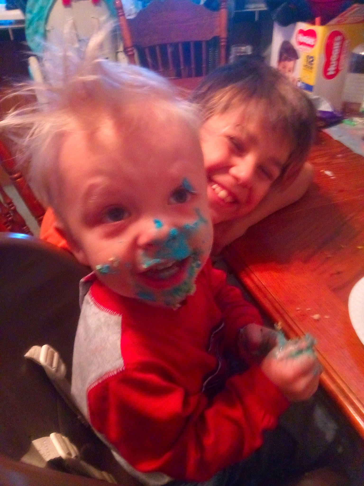 Ellis James joined the competition — help win amazing prizes! baby, cheek, child, ear, face, fun, head, joy, person, selfie, smile, toddler