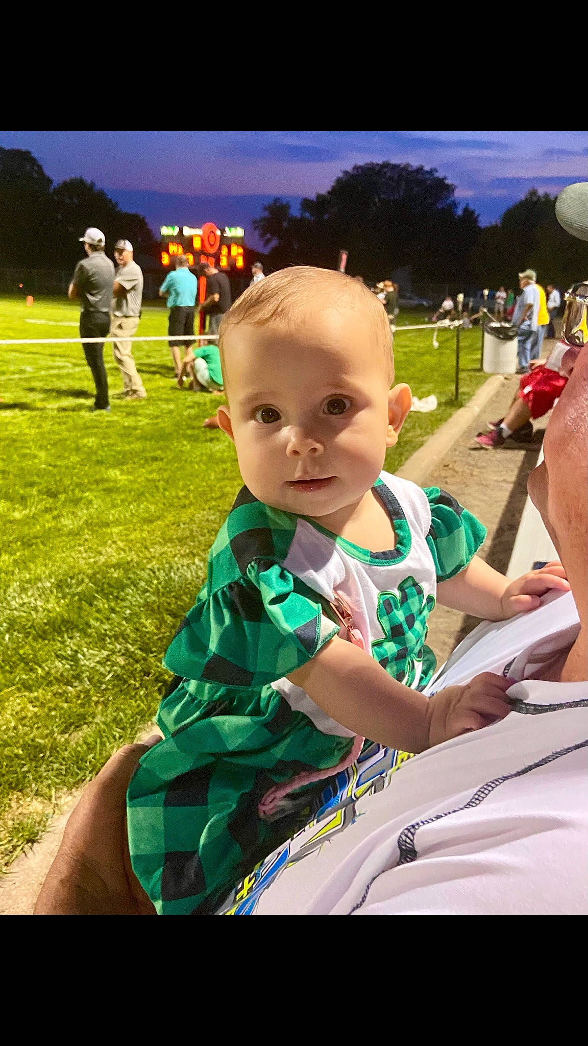 Carlee joined the competition — help win amazing prizes! baby, child, event, eyewear, fun, grass, happy, lawn, leisure, mammal, person, plant, recreation, shorts, sitting, sky, spring, summer, t_shirt, toddler