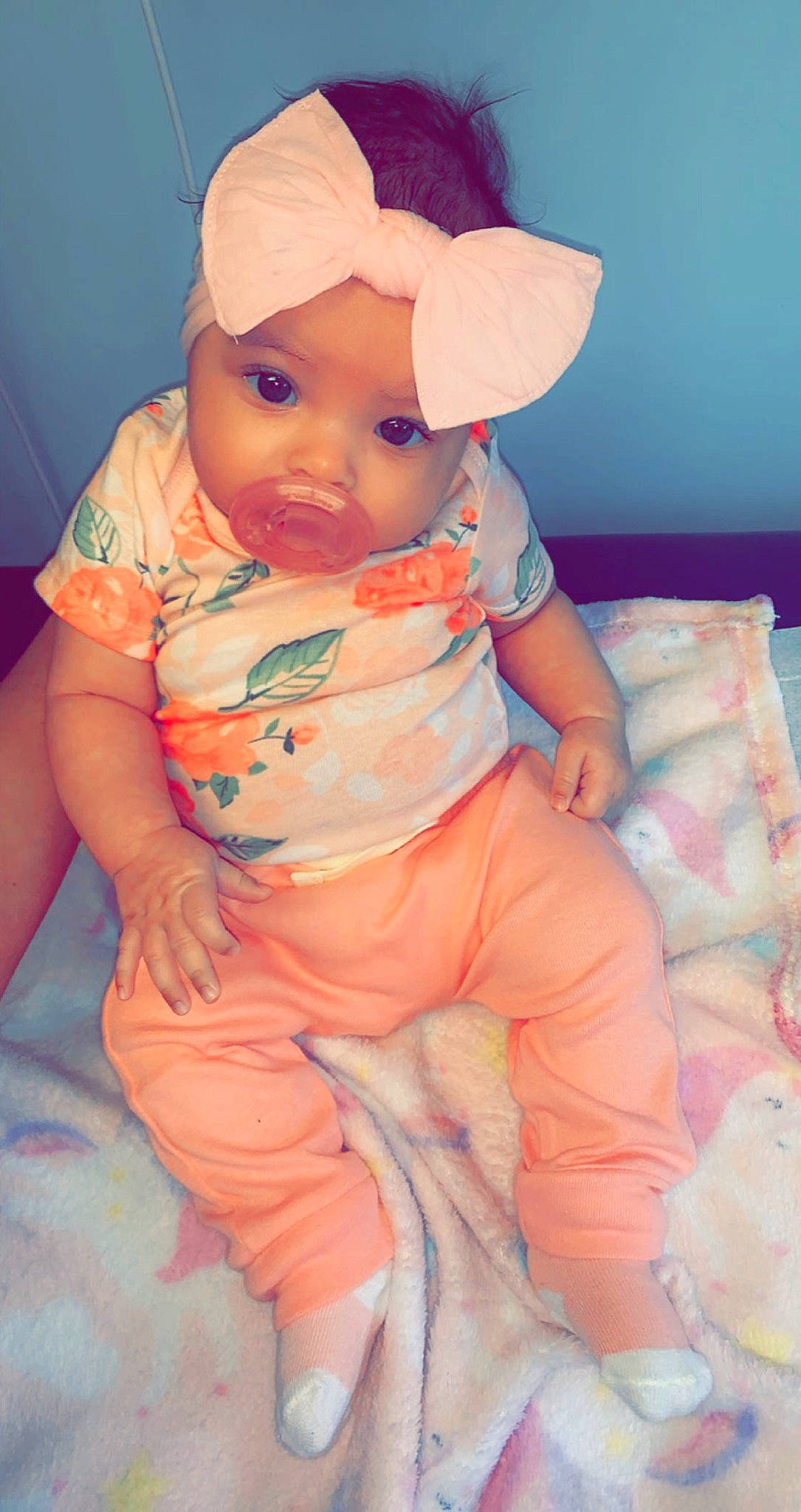 Brizil joined the competition — help win amazing prizes! baby, baby_toddler_clothing, cap, cheek, comfort, elbow, eye, face, happy, head, headwear, human_body, leg, mouth, orange, person, pink, skin, sleeve, stomach