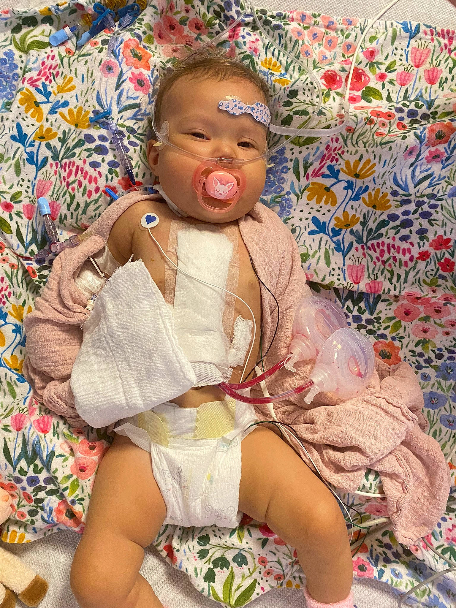 Loveah joined the competition — help win amazing prizes! abdomen, baby, brassiere, chest, finger, foot, happy, head, human_leg, linens, navel, pattern, person, pink, shorts, skin, textile, thigh, trunk, undergarment