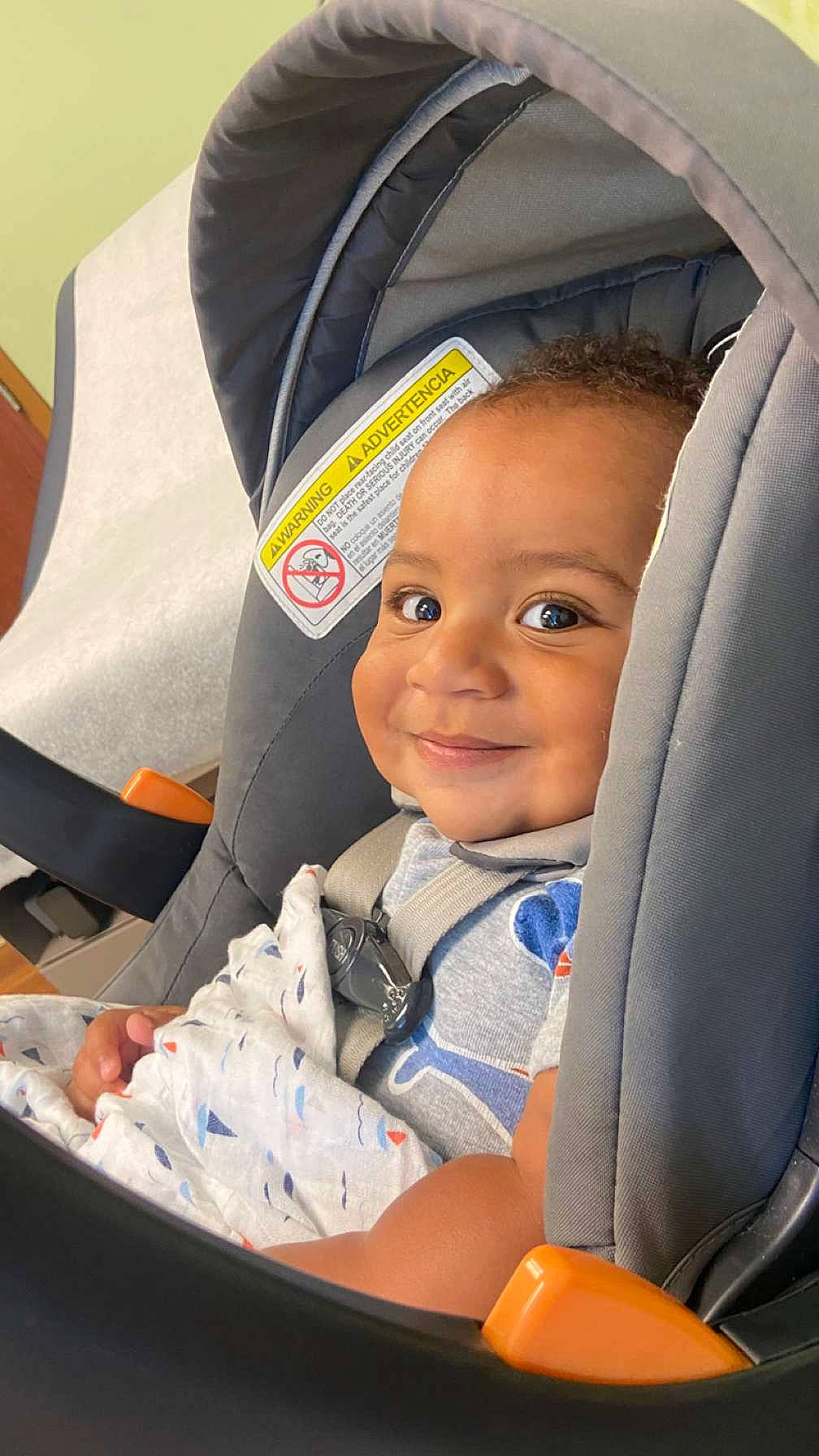 Vincenzo joined the competition — help win amazing prizes! auto_part, automotive_design, baby, baby_carriage, baby_in_car_seat, baby_products, car_seat, child, comfort, face, fun, happy, head, head_restraint, joy, person, product, seat_belt, skin, smile