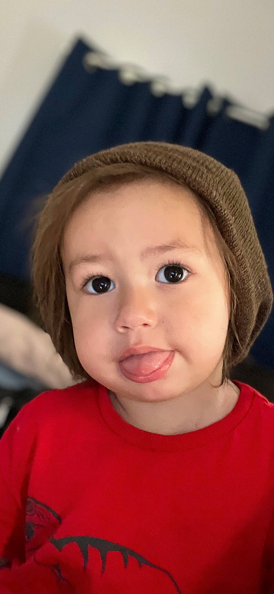 Hohepa joined the competition — help win amazing prizes! cap, cheek, chin, eye, eyebrow, eyelash, face, fedora, flash_photography, forehead, hat, iris, lip, mouth, nose, organ, outerwear, person, skin, smile