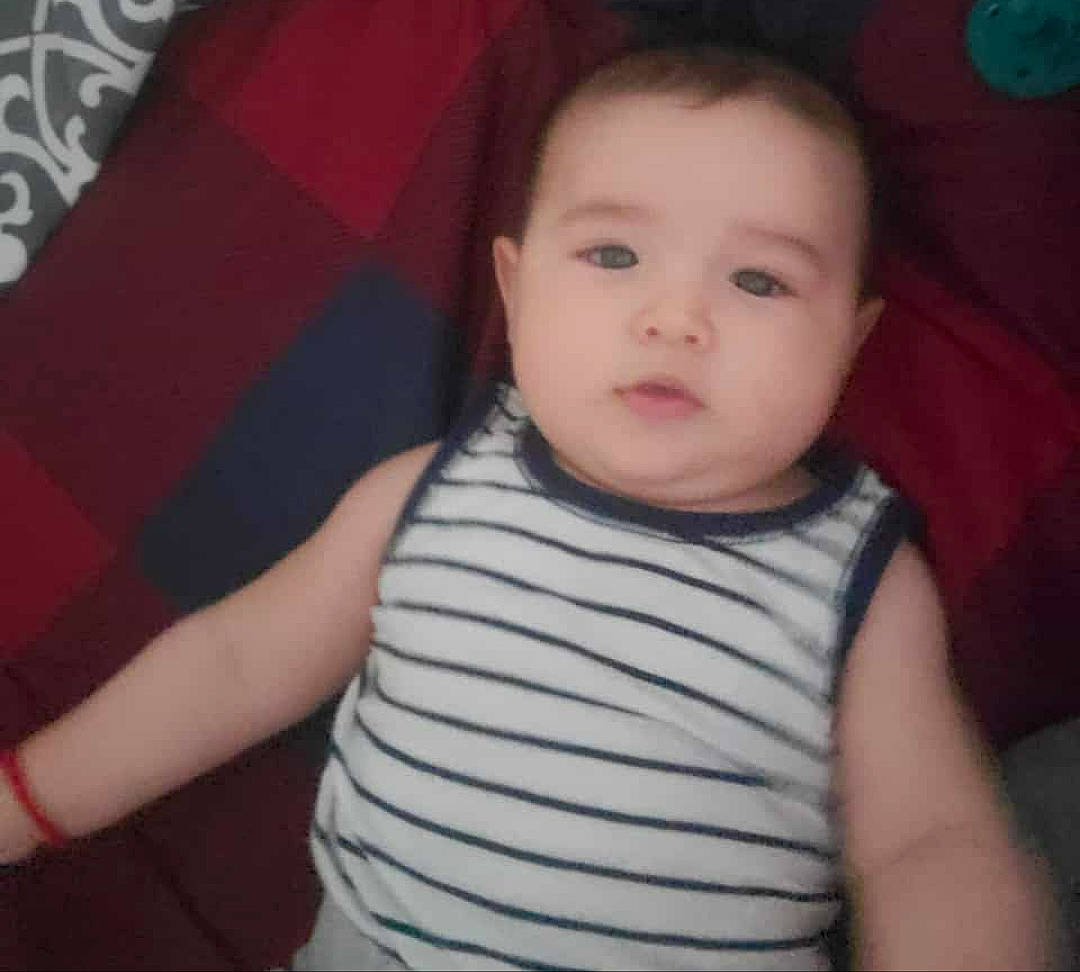 Jared is registered to the contest to win money with this photo: arm, baby, beauty, cheek, child, chin, ear, eye, eyebrow, face, forehead, head, iris, lip, mouth, neck, nose, person, skin, smile