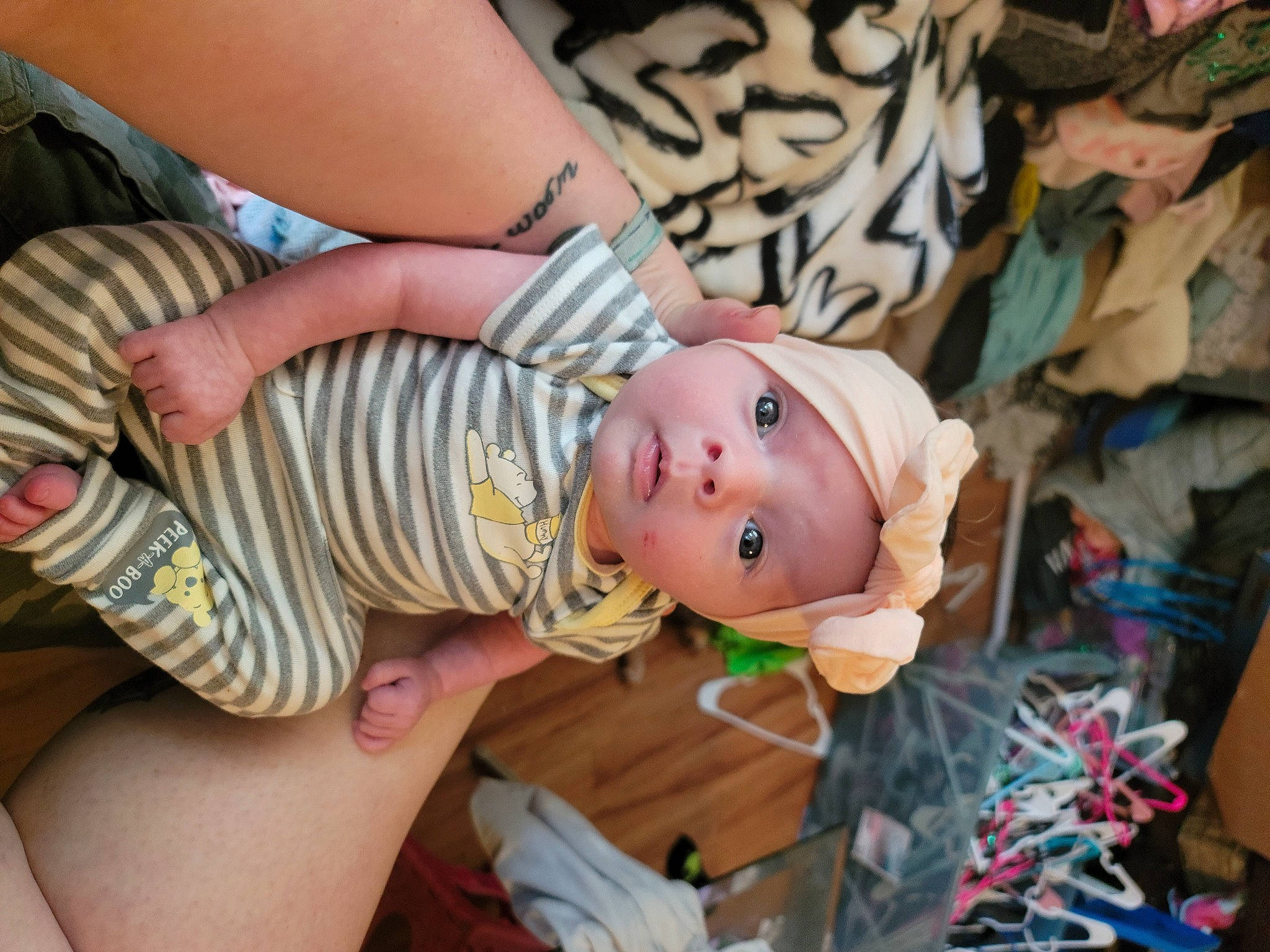 Willow is registered to the contest to win money with this photo: abdomen, baby, child, comfort, fawn, foot, fun, hand, happy, headwear, human_leg, leg, nail, person, plant, skin, thigh, toddler, toy, tree