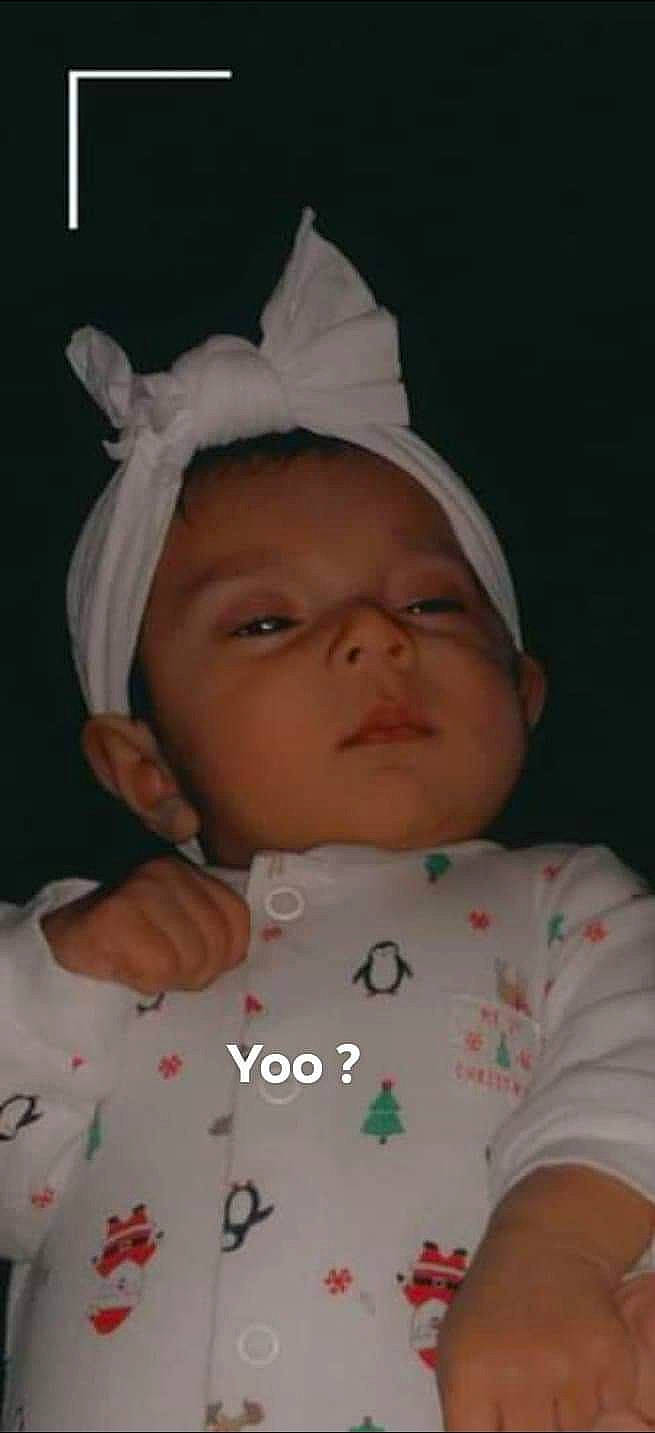 Ana joined the competition — help win amazing prizes! baby, baby_products, baby_toddler_clothing, bonnet, cheek, child, chin, costume_accessory, costume_hat, forehead, hair_accessory, headband, headgear, headpiece, lip, organ, person, portrait_photography, skin, toddler