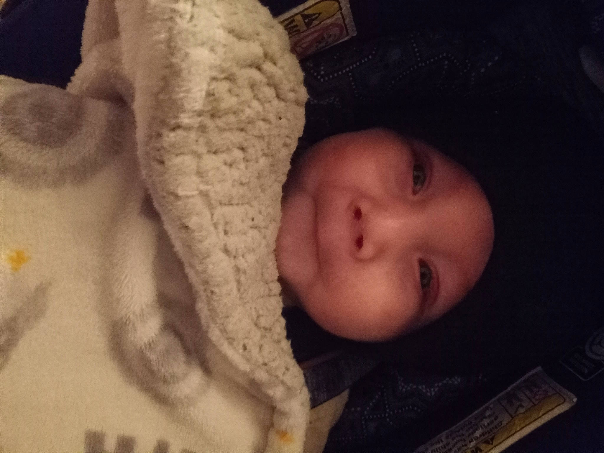 Xzavier joined the competition — help win amazing prizes! baby, baby_products, baby_toddler_clothing, cheek, fur, headwear, knitting, person, plush, skin, stuffed_toy, textile, wool, woolen