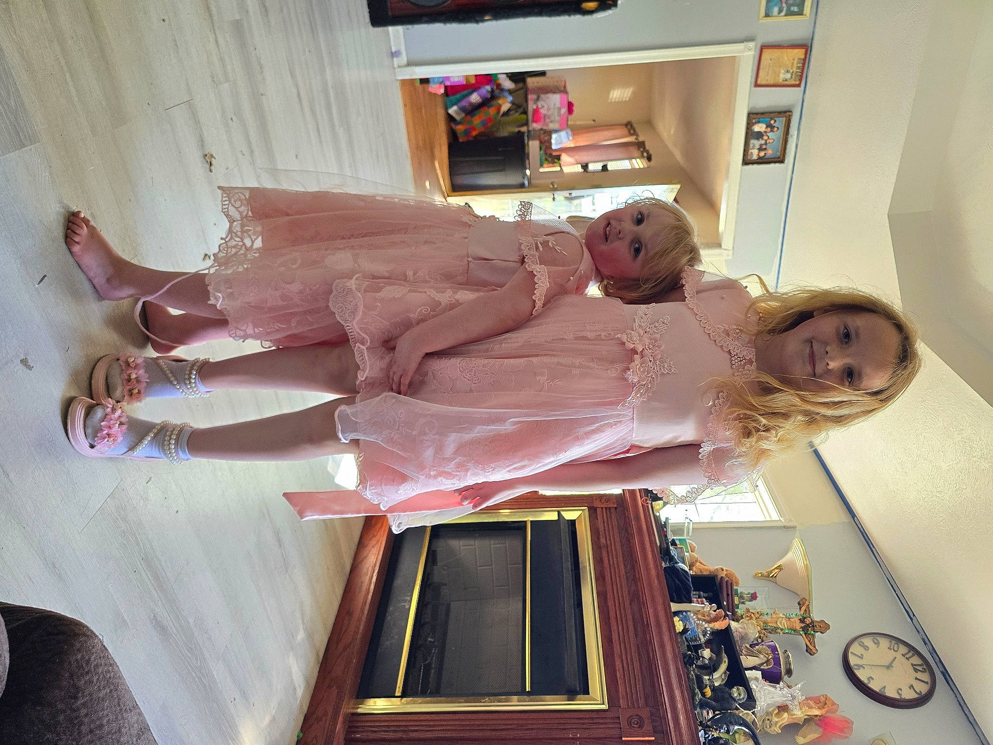 Selena joined the competition — help win amazing prizes! art, flesh, foot, fun, hardwood, human_leg, joy, person, picture_frame, room, shelf, shelving, smile, tableware, textile, vintage_clothing, wood